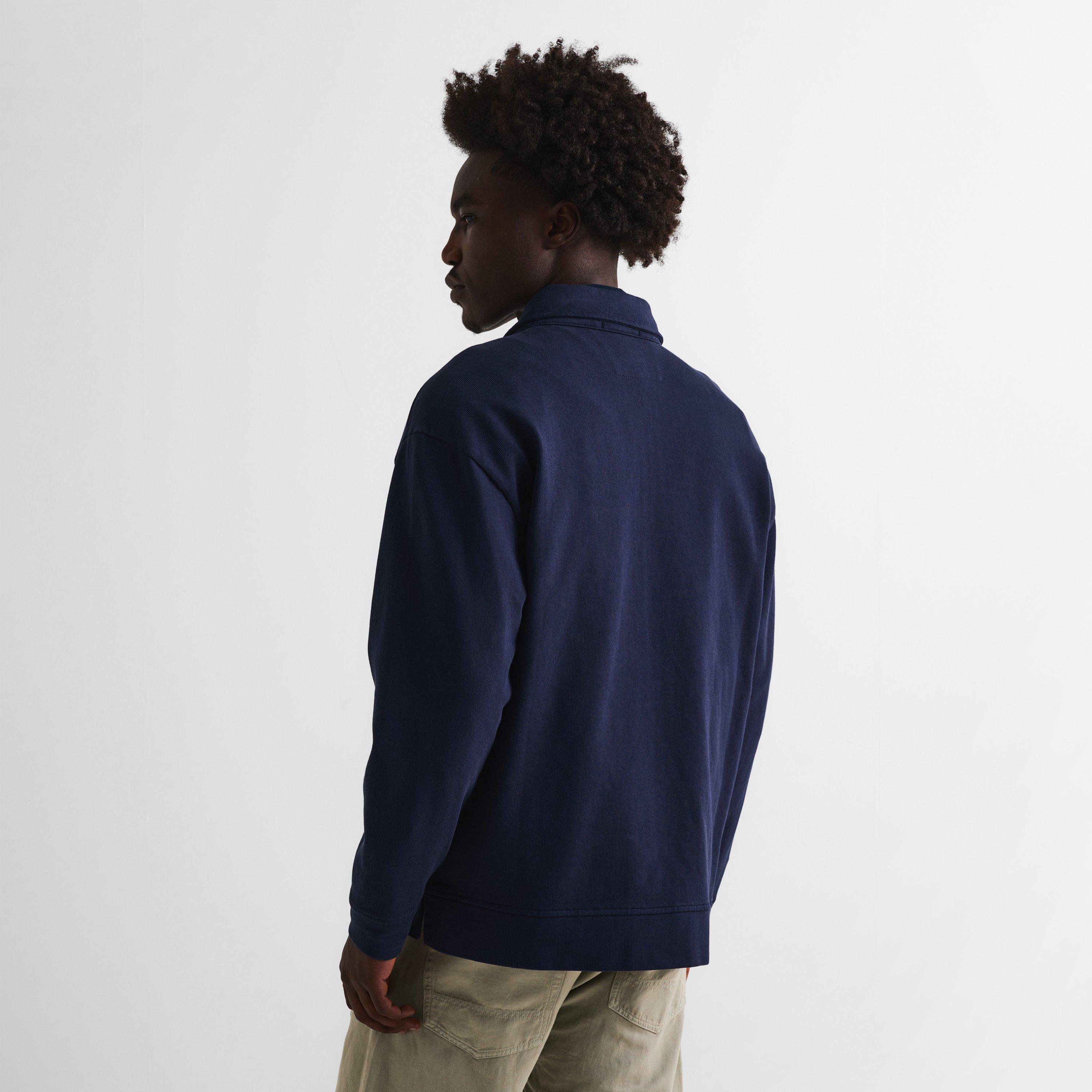 Midnight 889 - CP Company - Men's 1/4 Zip Fleece - 4