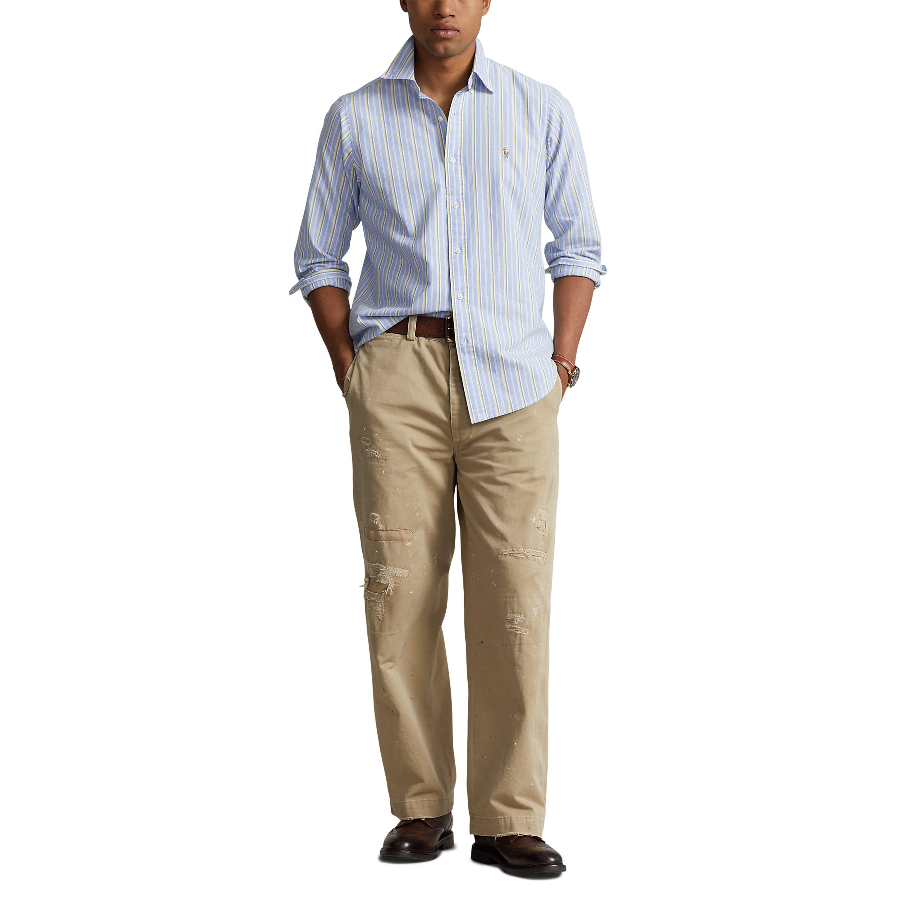 Blue/Yellow - Polo Ralph Lauren - Candy Stripe Shirt - 4