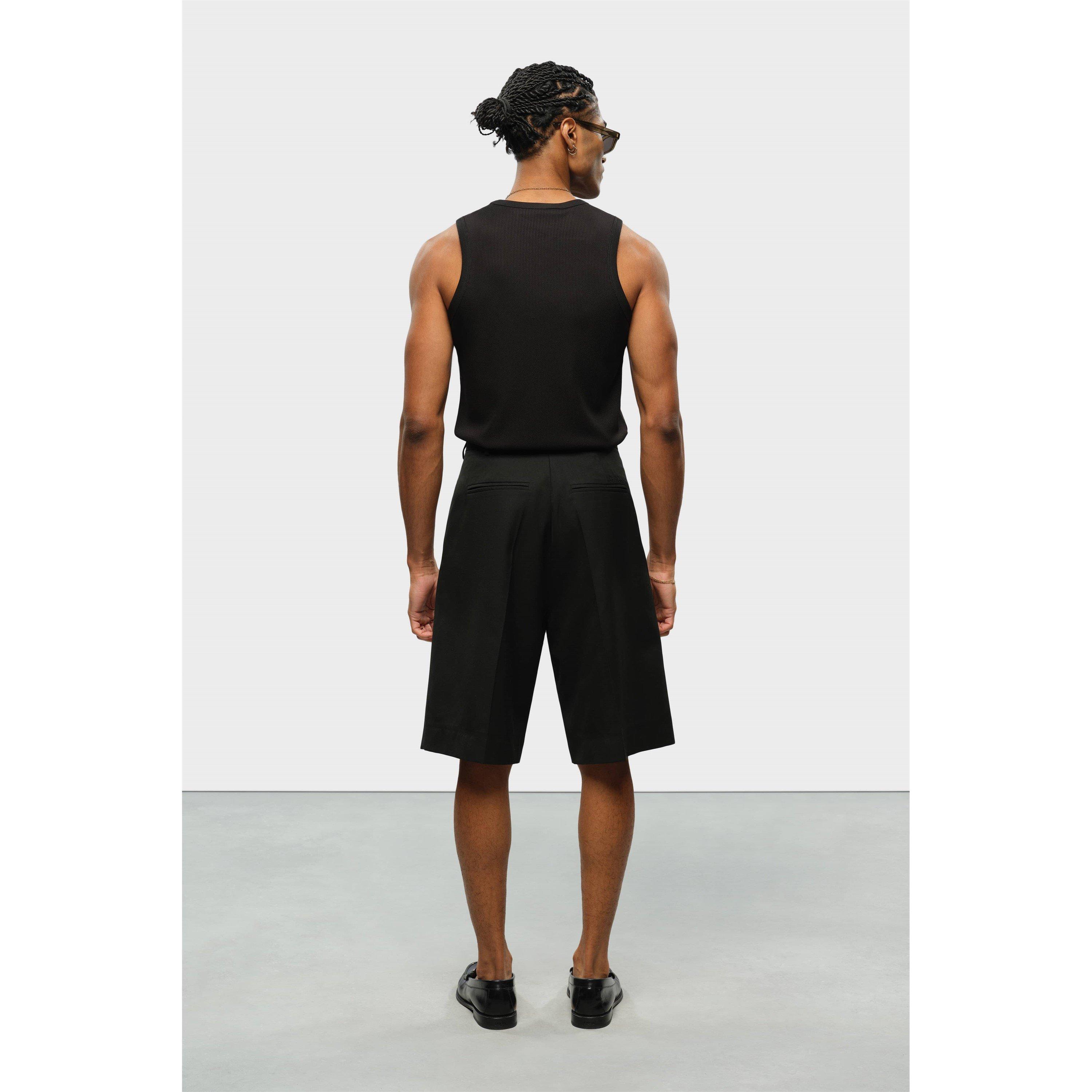 Black - about:blank - Men's Tailored Shorts - 4