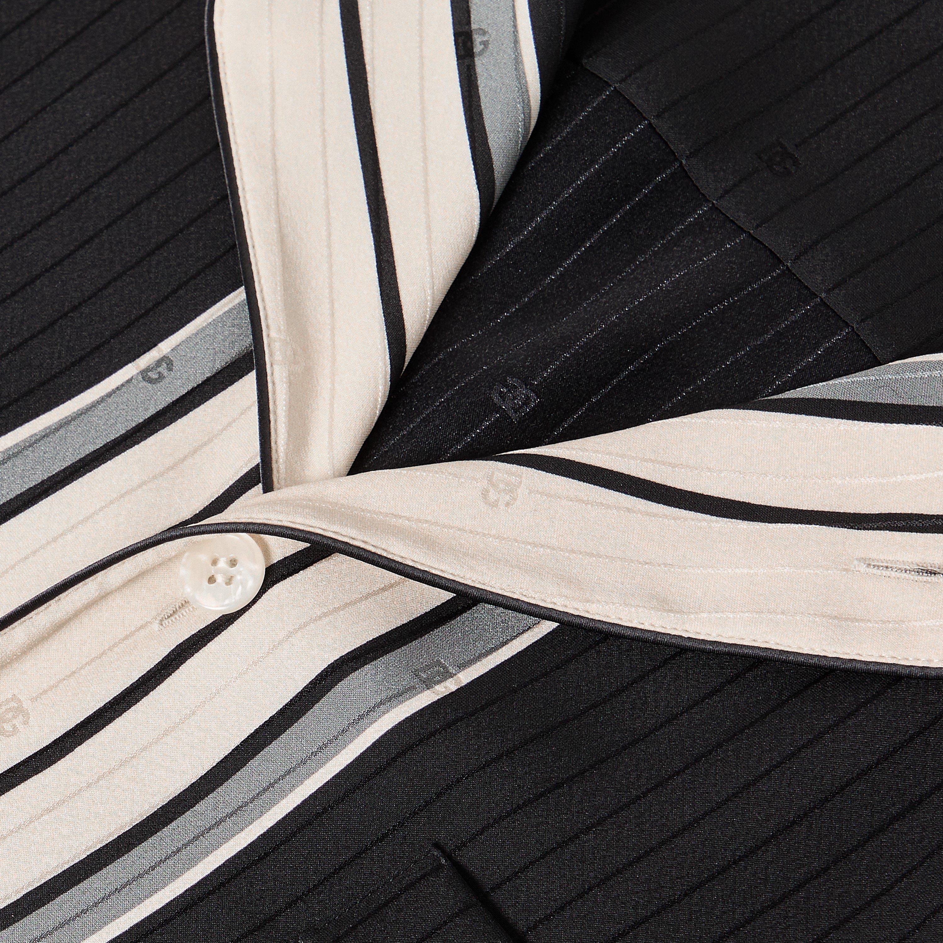 Black - Dolce and Gabbana - DG Riga SS Shirt Sn61 - 3