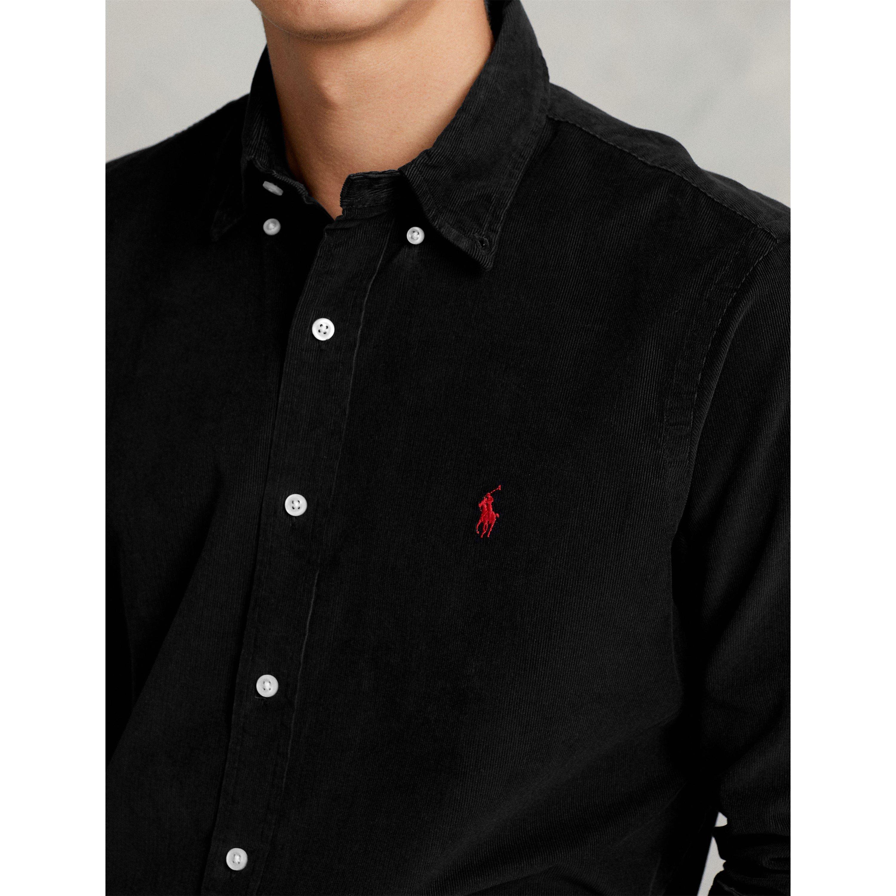 Polo Black - Polo Ralph Lauren - Polo Cord LS Shirt Sn64 - 4