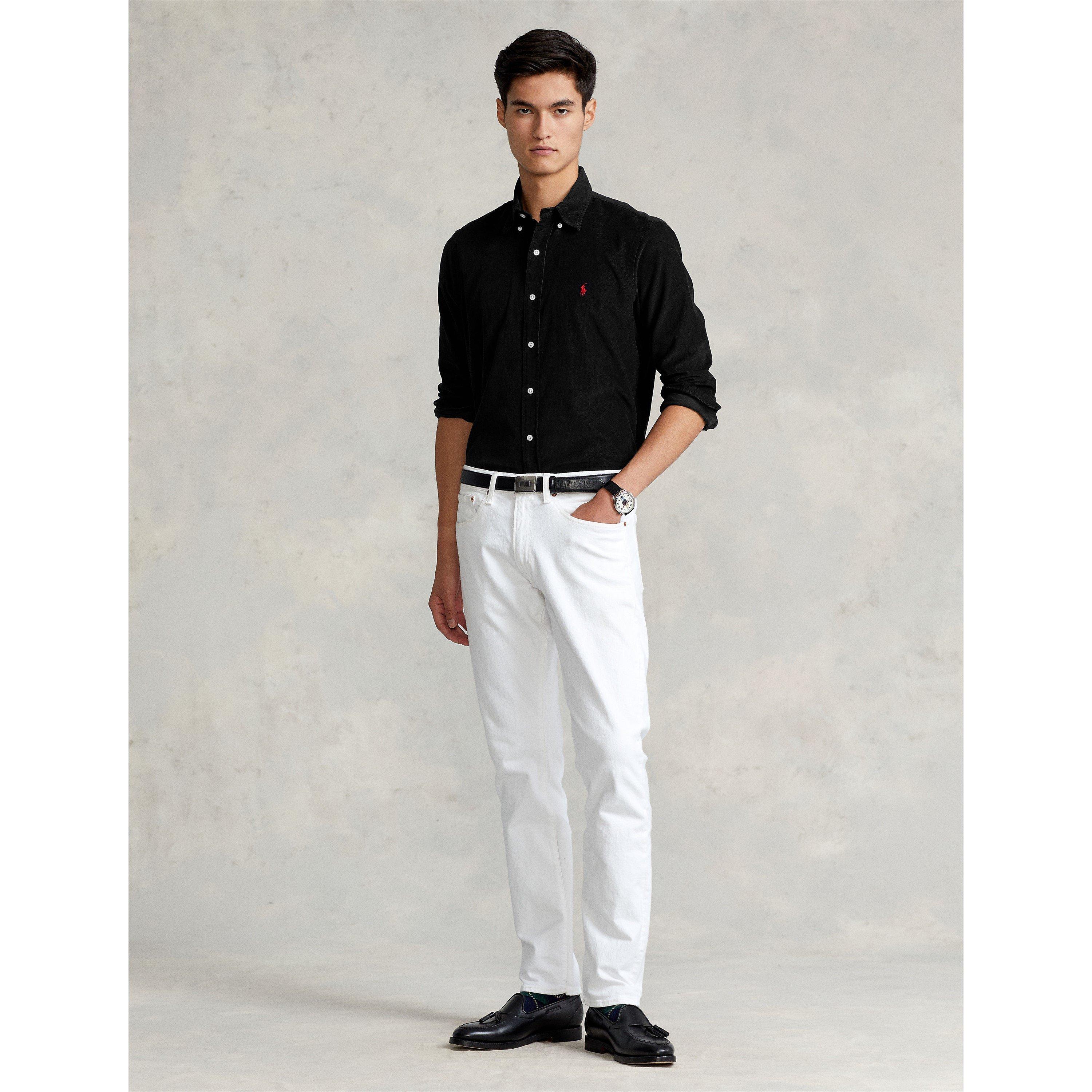 Polo Black - Polo Ralph Lauren - Polo Cord LS Shirt Sn64 - 5