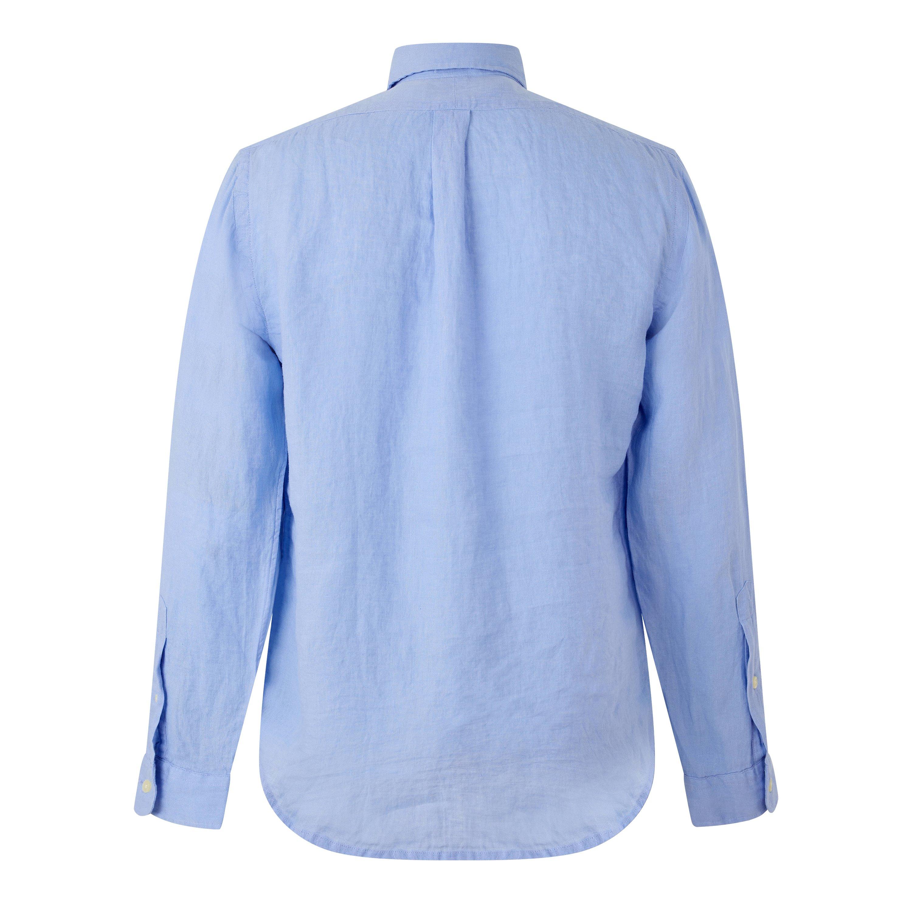 Austin Blue - Polo Ralph Lauren - Linen Long Sleeve Shirt - 2