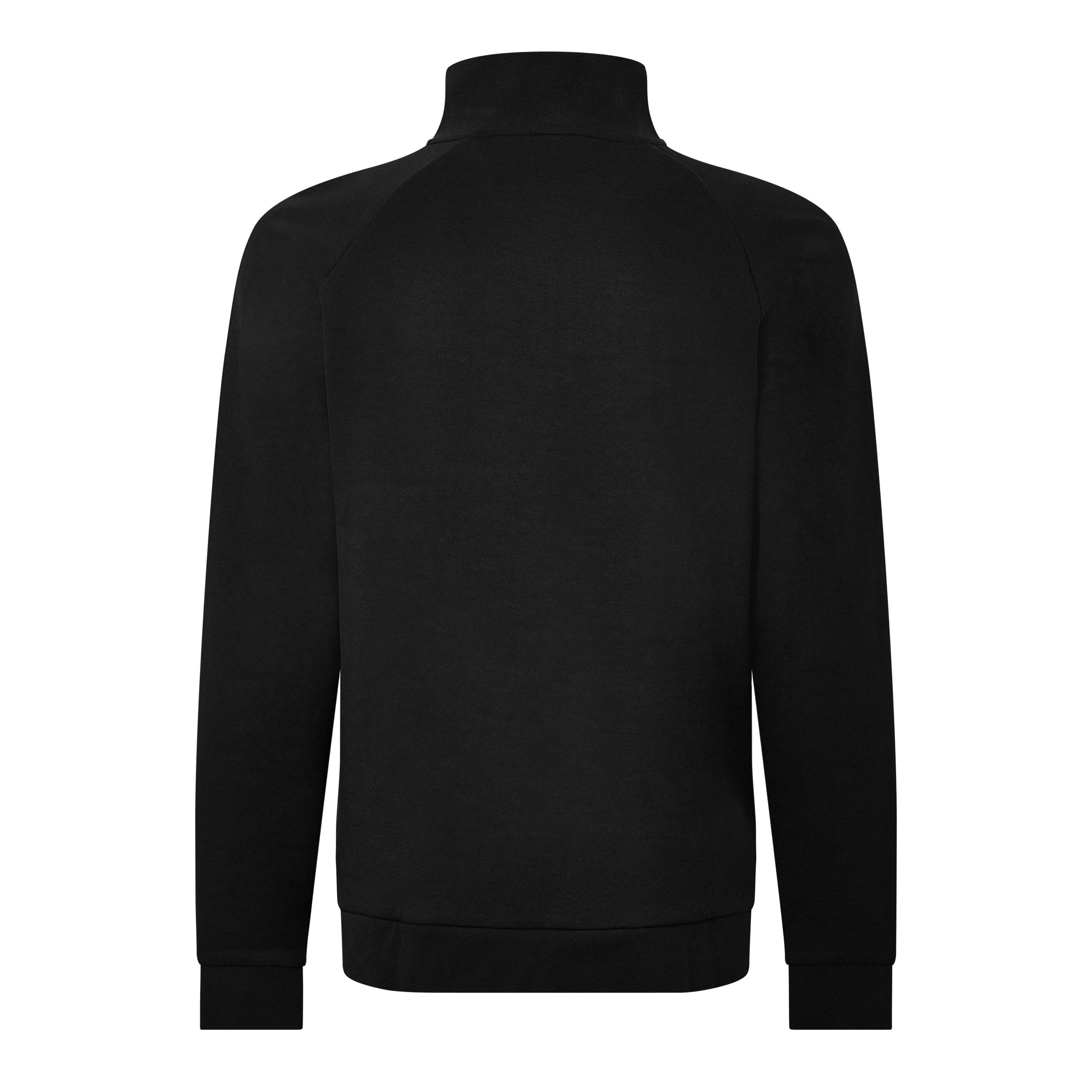 Black 003 - Boss - Mens BOSS GREEN 1/4 Zip Jumper with Metal Logo Detail (Sense) - 2