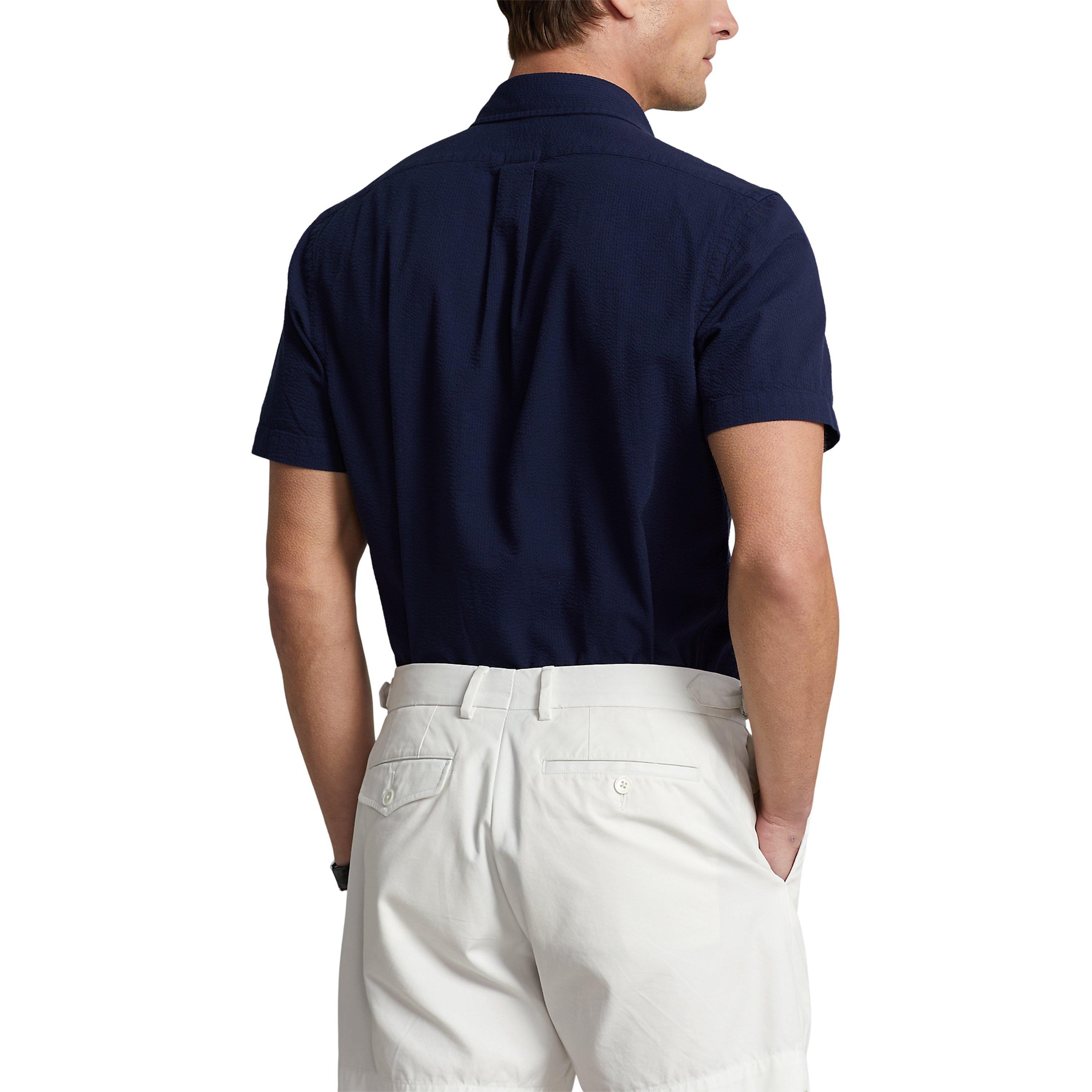 Astoria Navy - Polo Ralph Lauren - Seersucker Shirt - 3