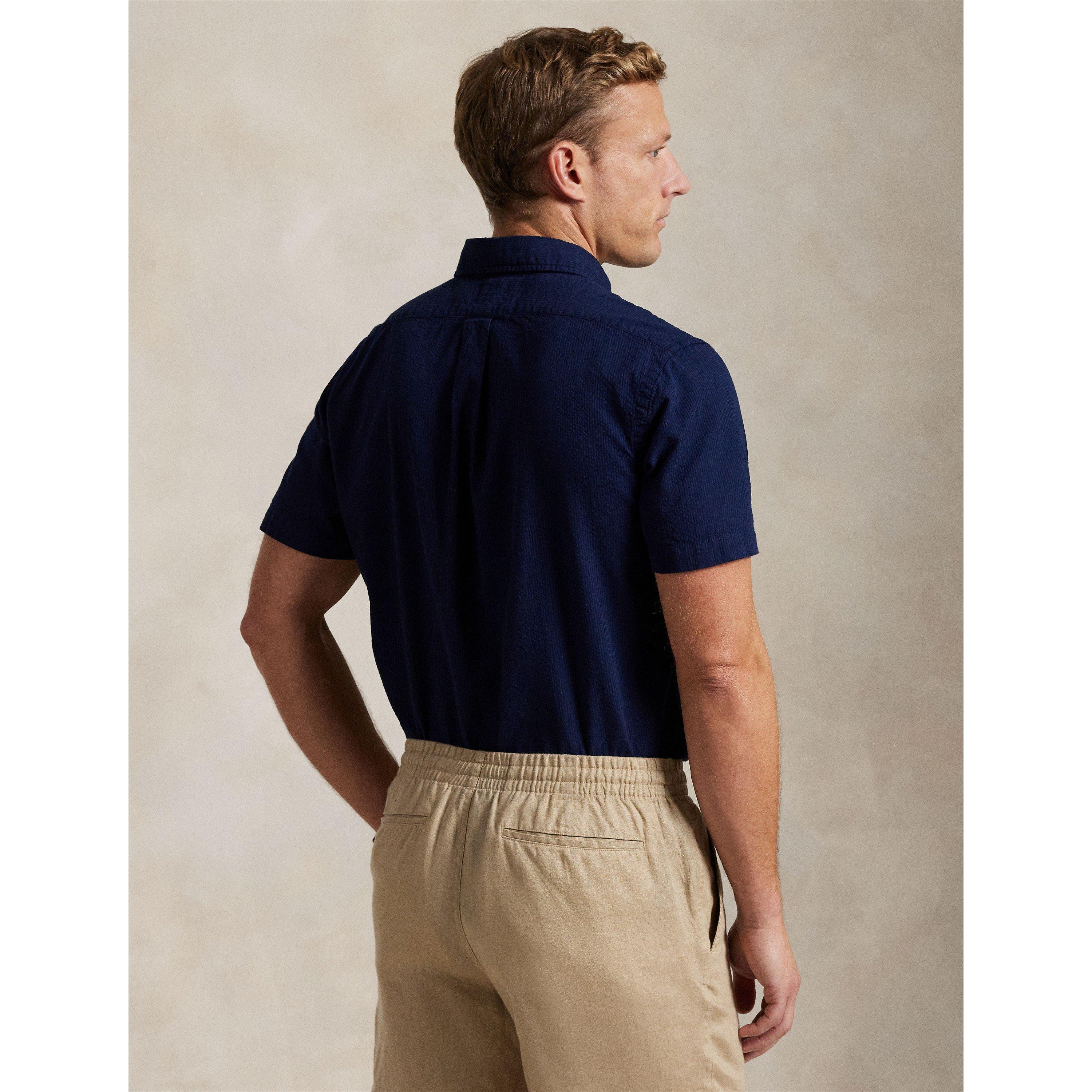 Astoria Navy - Polo Ralph Lauren - Seersucker Shirt - 3