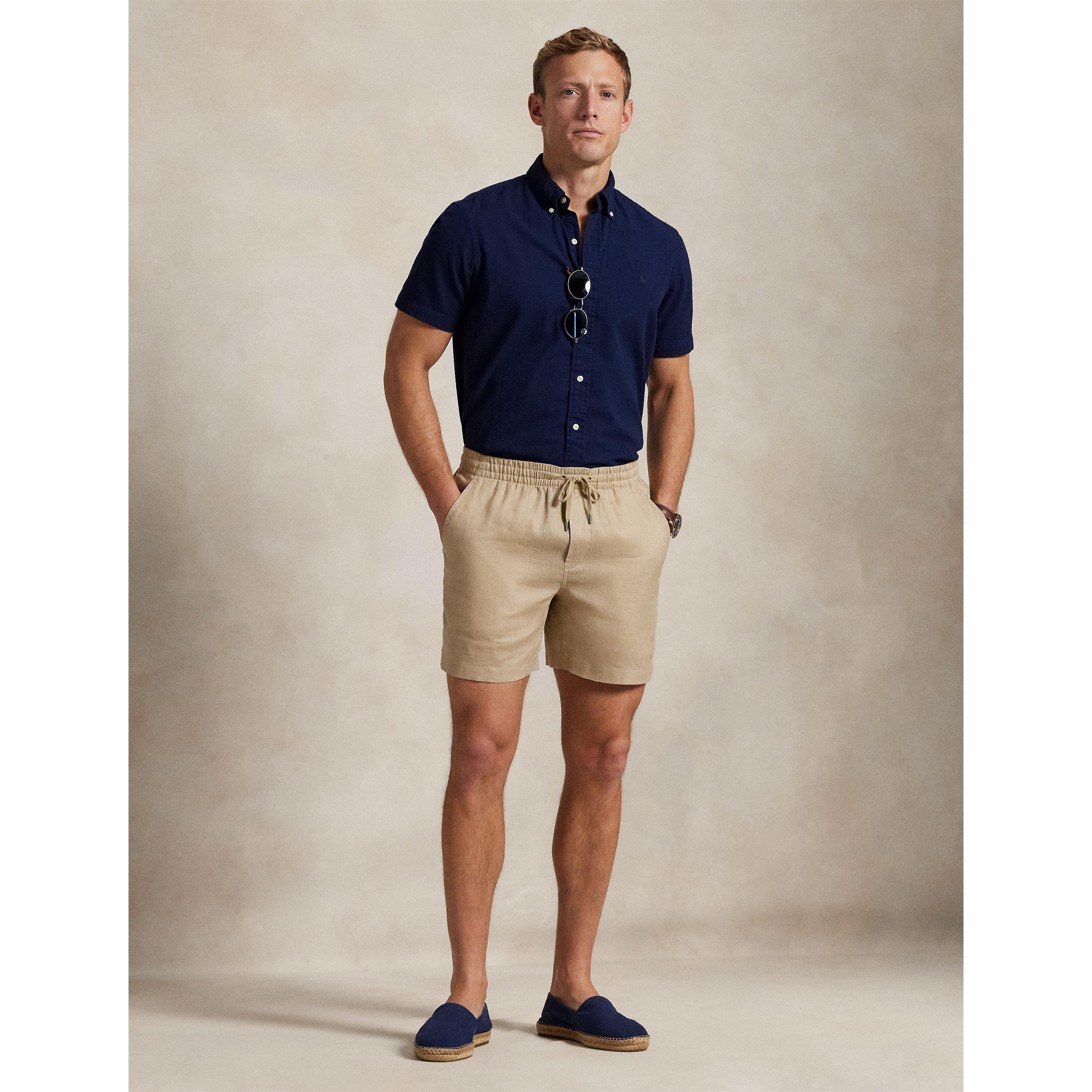 Astoria Navy - Polo Ralph Lauren - Seersucker Shirt - 5