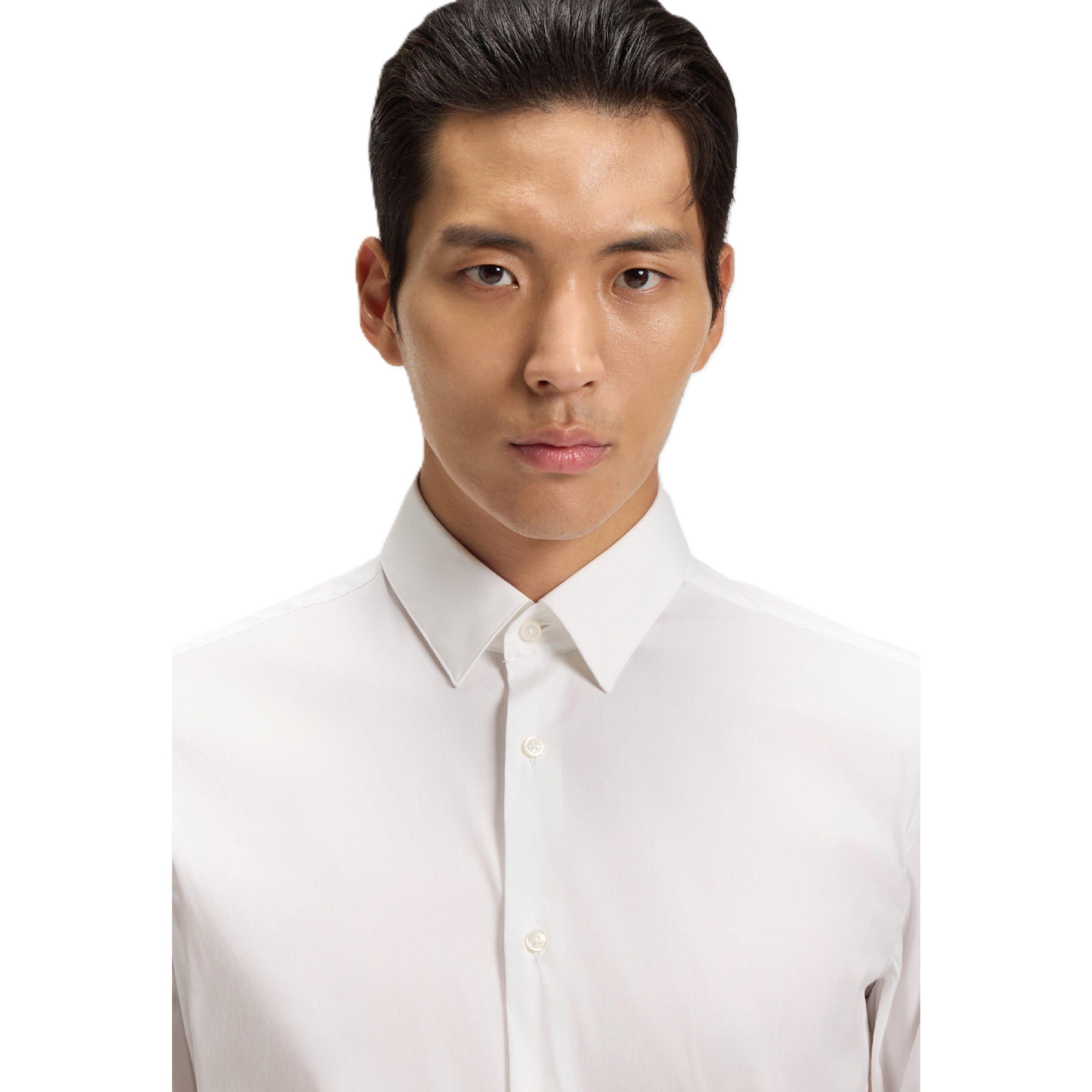 White - Boss - P-Ray-S-Kent-C1-224 10151300 0 Oxford Shirt Mens - 3