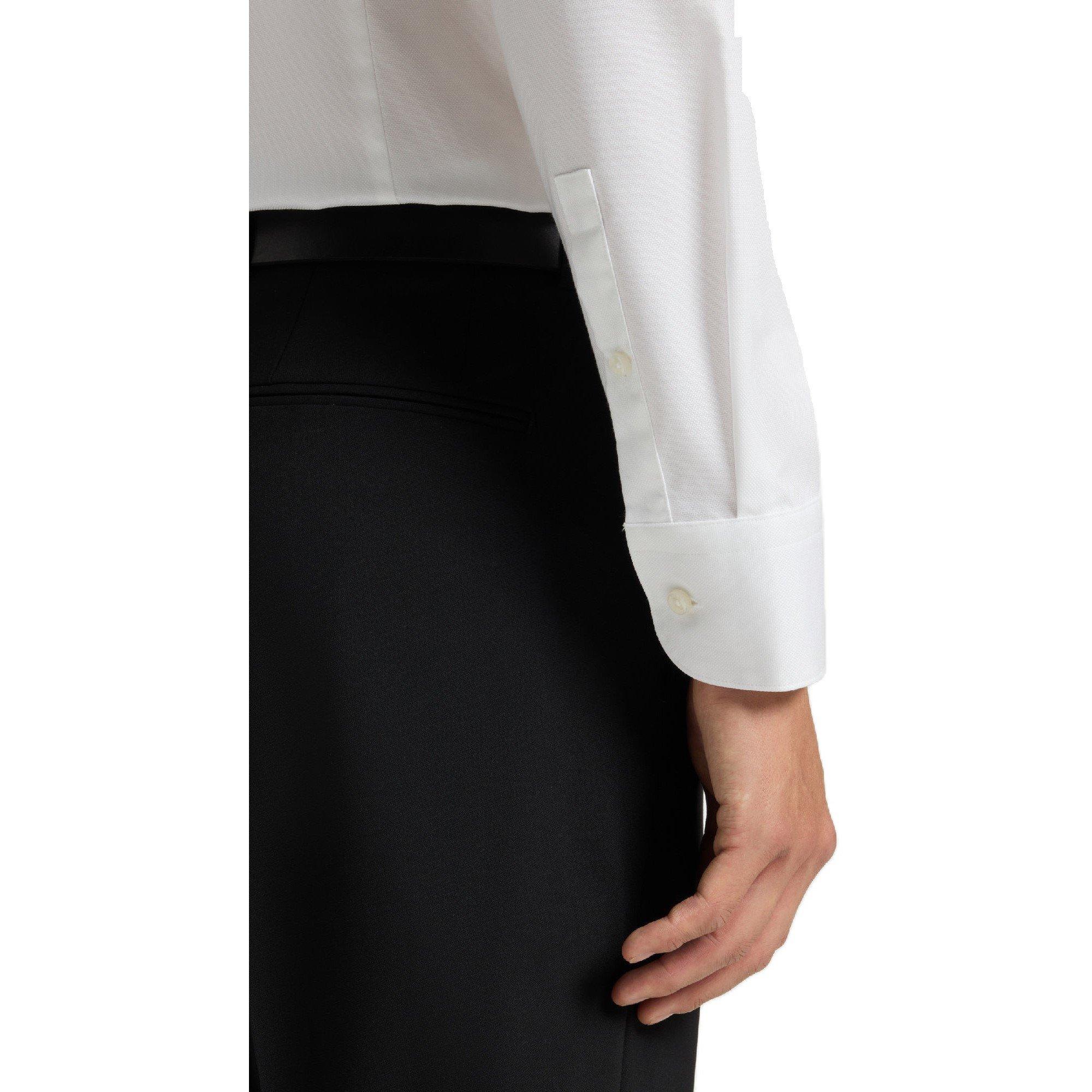 White - Boss - P-Hank-S-Kent-C1-222 10238277 Oxford Shirt Mens - 4