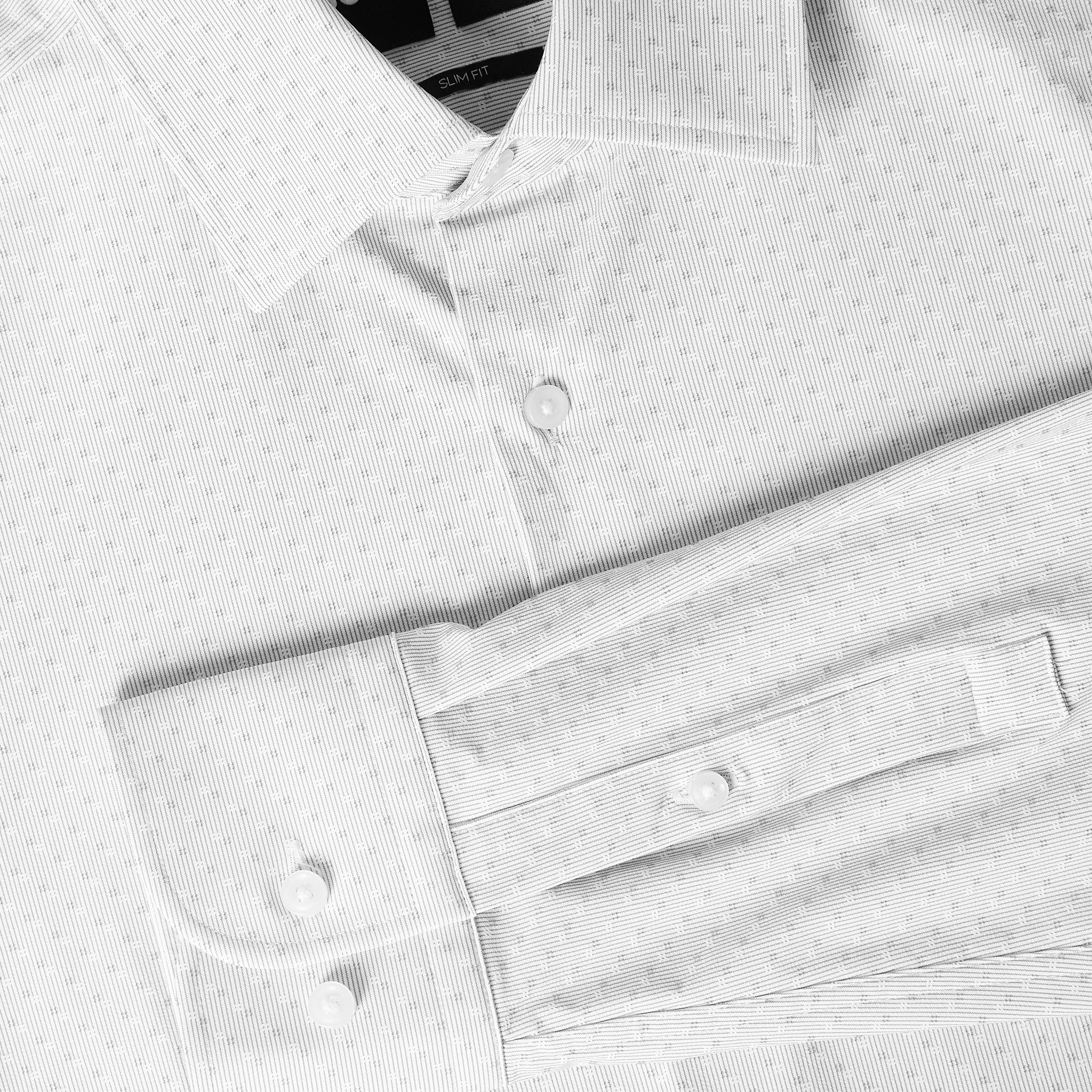 Grey - Boss - P-Hank-Kent-C1-222 10265096 01 Oxford Shirt Mens - 3