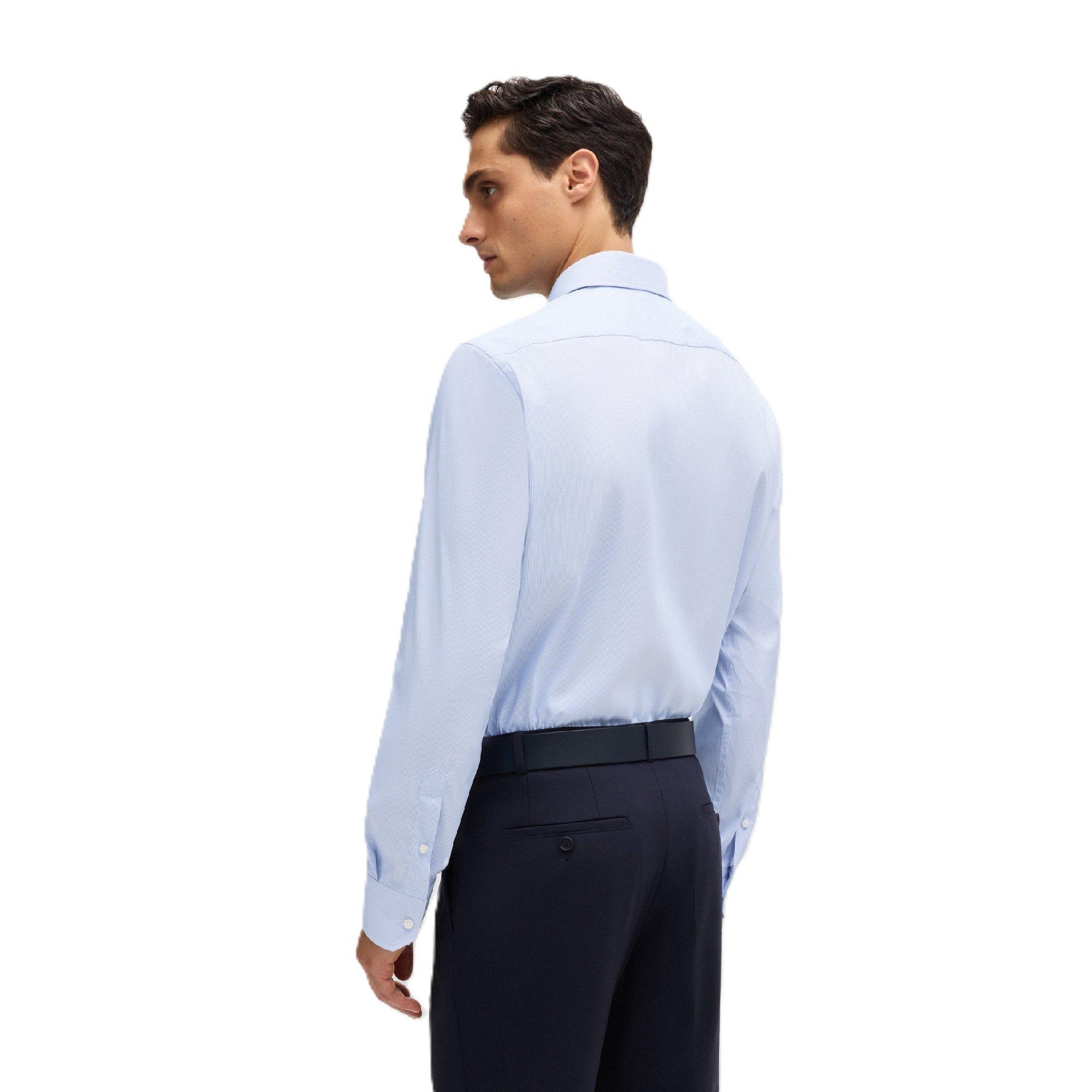 Blue - Boss - P-Joe-Kent-C1-222 10264852 01 Oxford Shirt Mens - 2