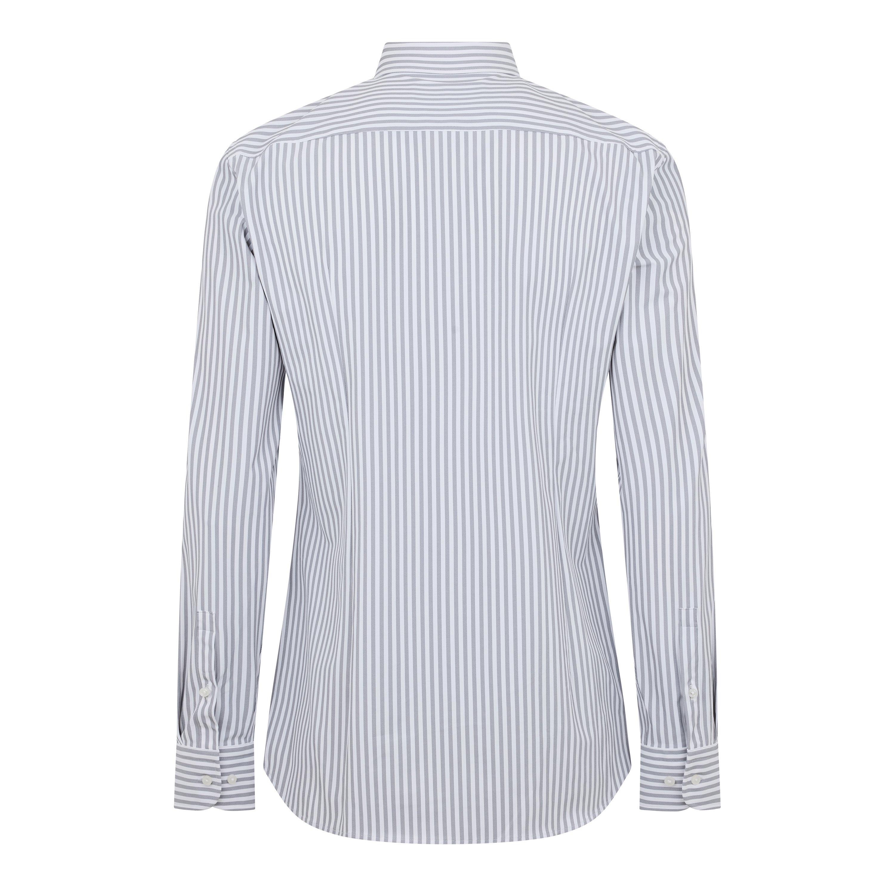 Grey - Boss - Men's P Hank Kent Long Sleeve Oxford Shirt - 2