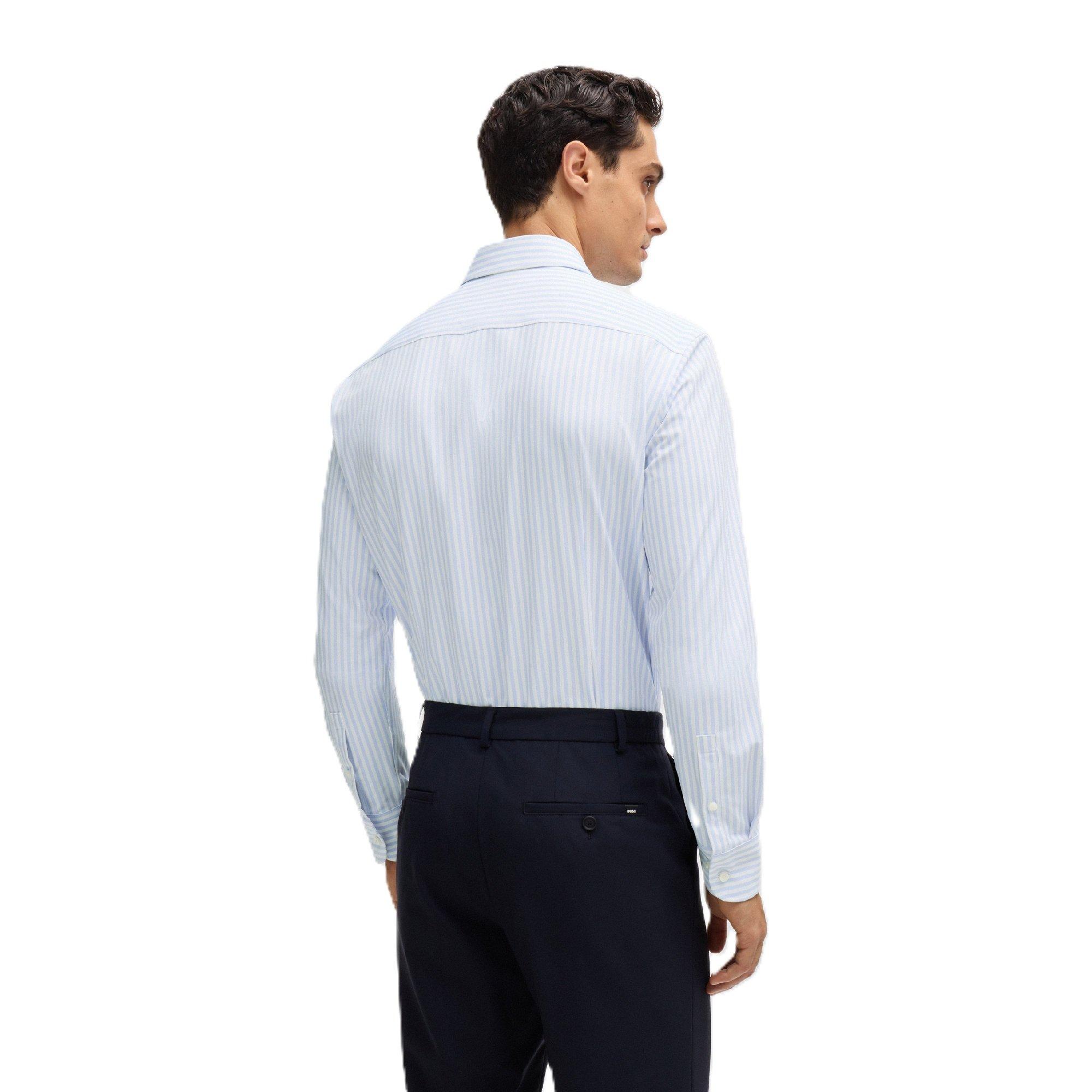 Blue - Boss - P-Hank-Kent-C1-222 10265100 01 Oxford Shirt Mens - 2