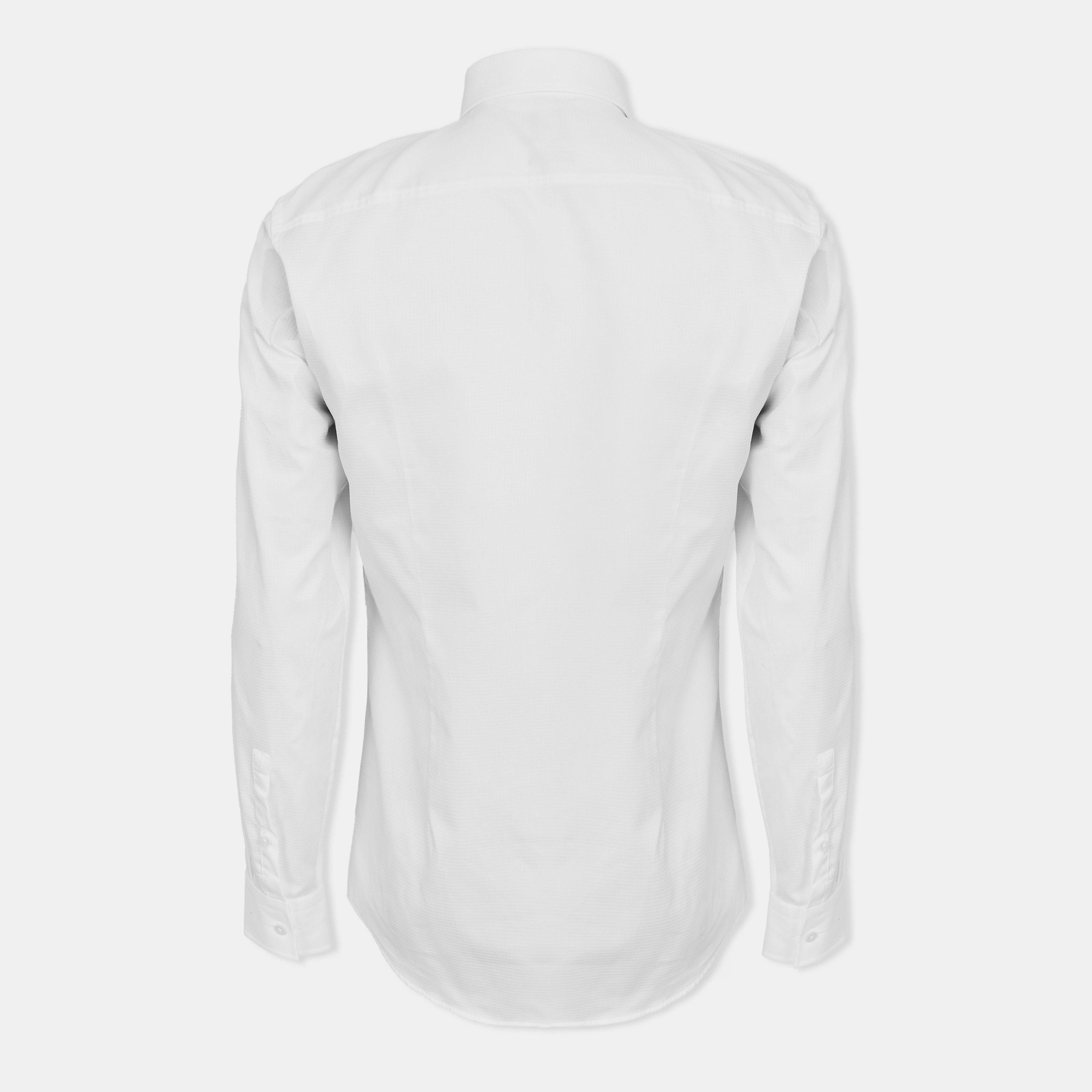 White - Boss - H-Hank-Spread-Cv-244 10264842 Oxford Shirt Mens - 2