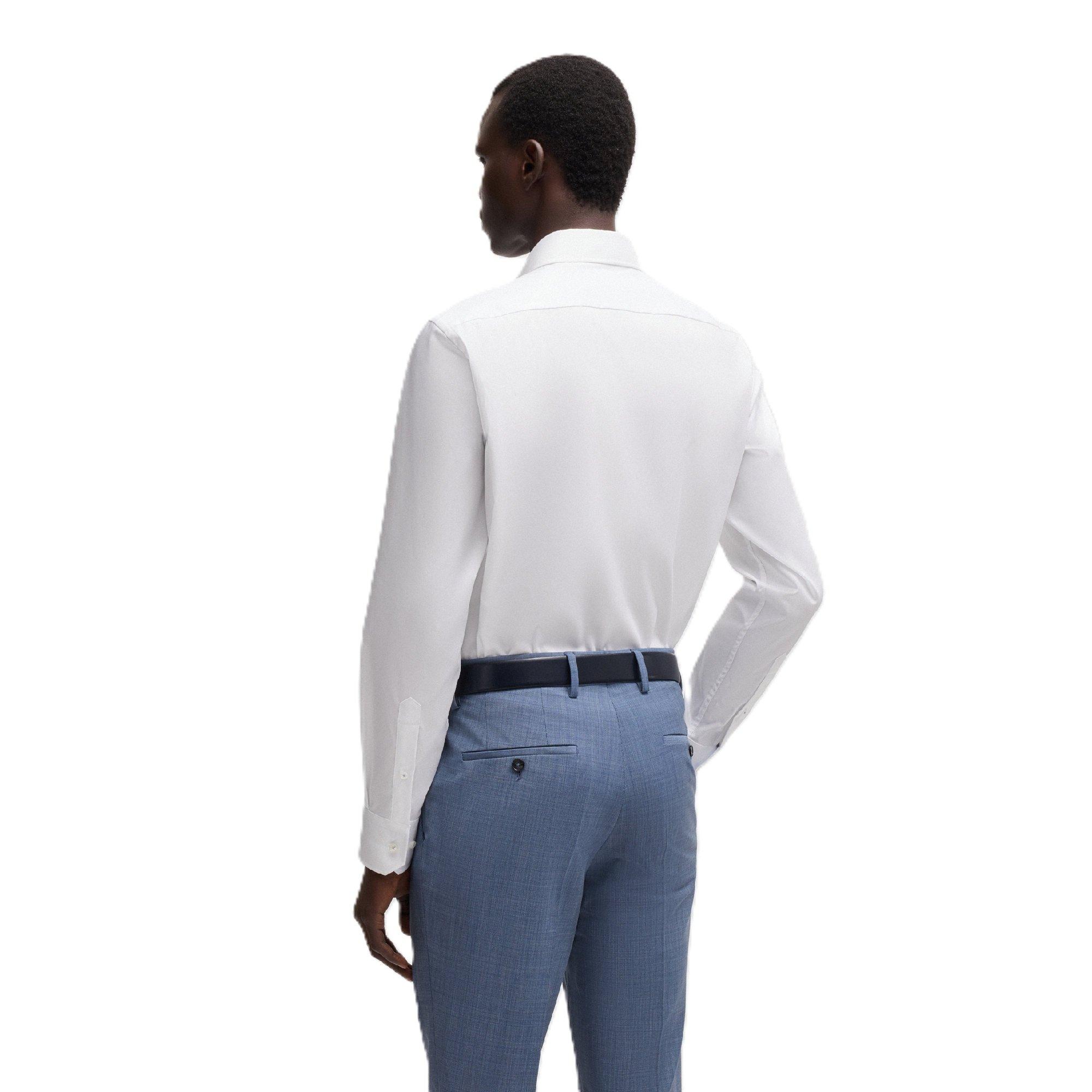 White - Boss - H-Joe-Kent-C3-214 10245425 04 Oxford Shirt Mens - 2