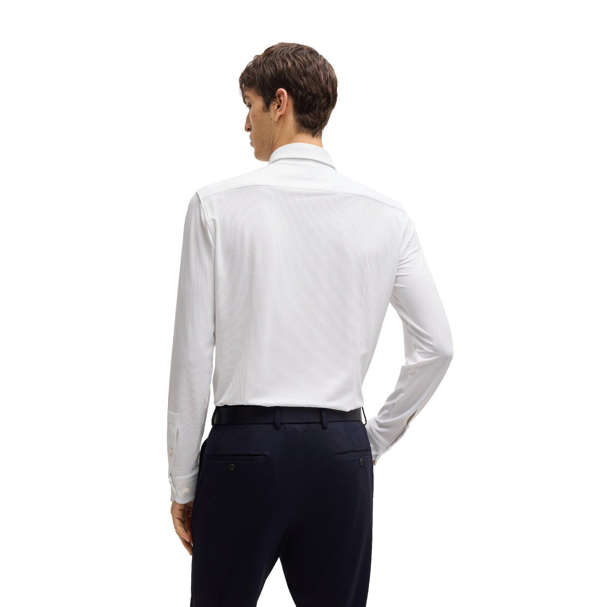 White - Boss - P-Hank-S-Kent-C1-222 10268245 Oxford Shirt Mens - 2