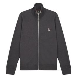 PS Paul Smith PS Zebra Logo Zip Sweatshirt
