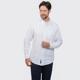 Howick Howick Classic Oxford Long Sleeve Shirt
