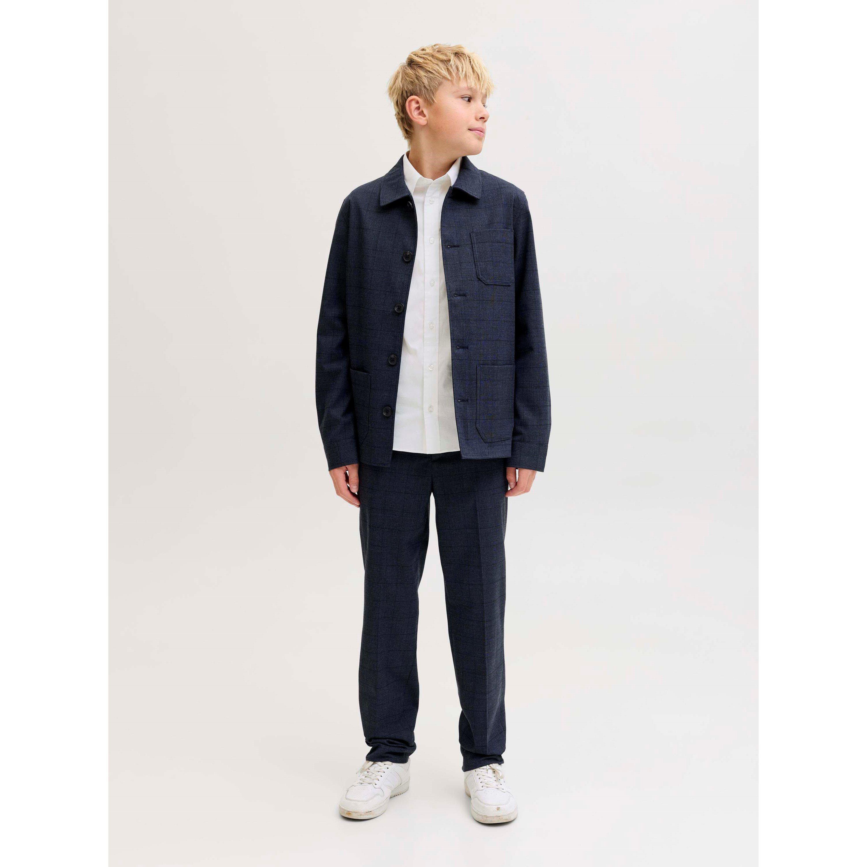 White - Jack and Jones - Axel Stretch Shirt  Junior Jack - 7