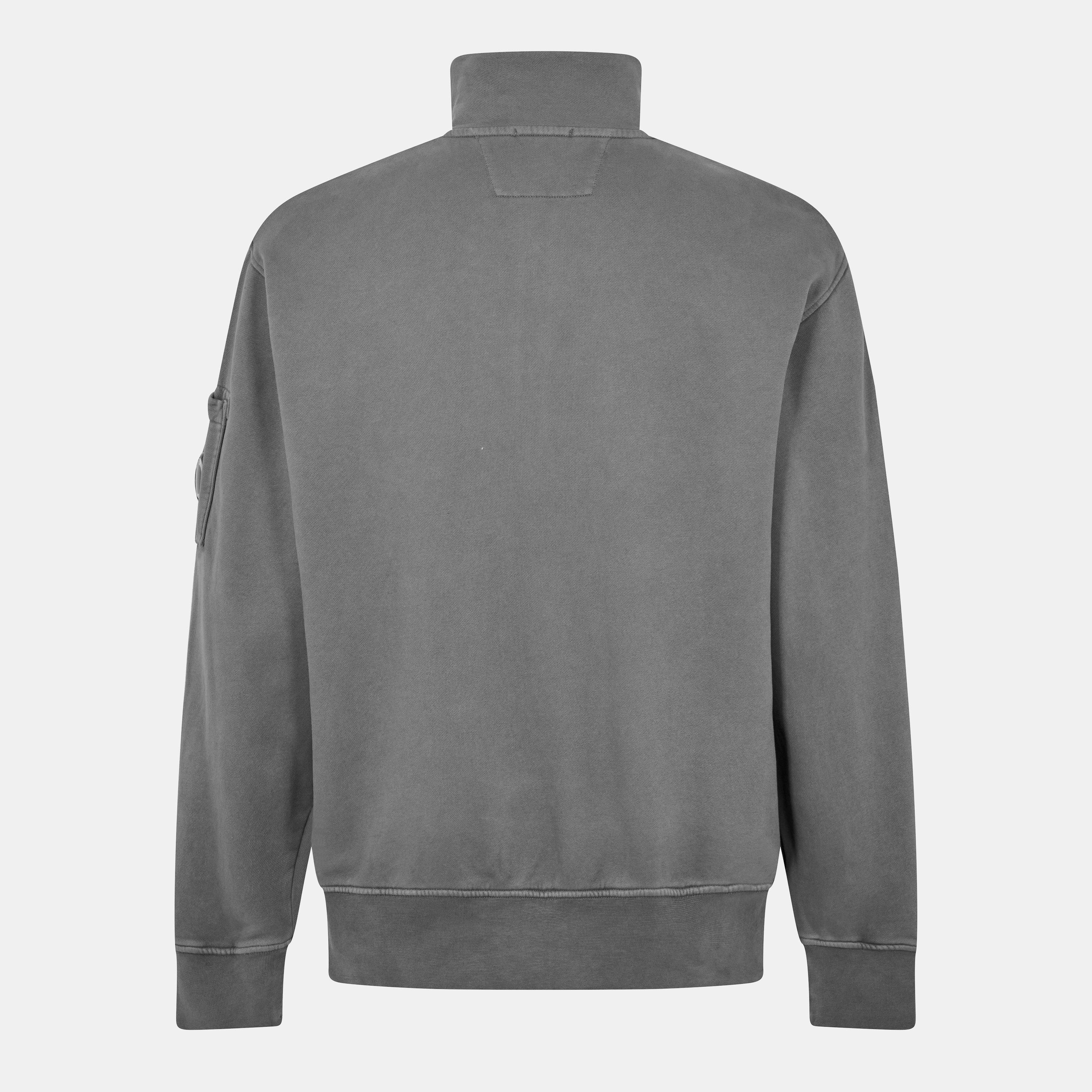 Gunmetal 921 - CP Company - CP half Zip Lens Swt Sn61 - 2