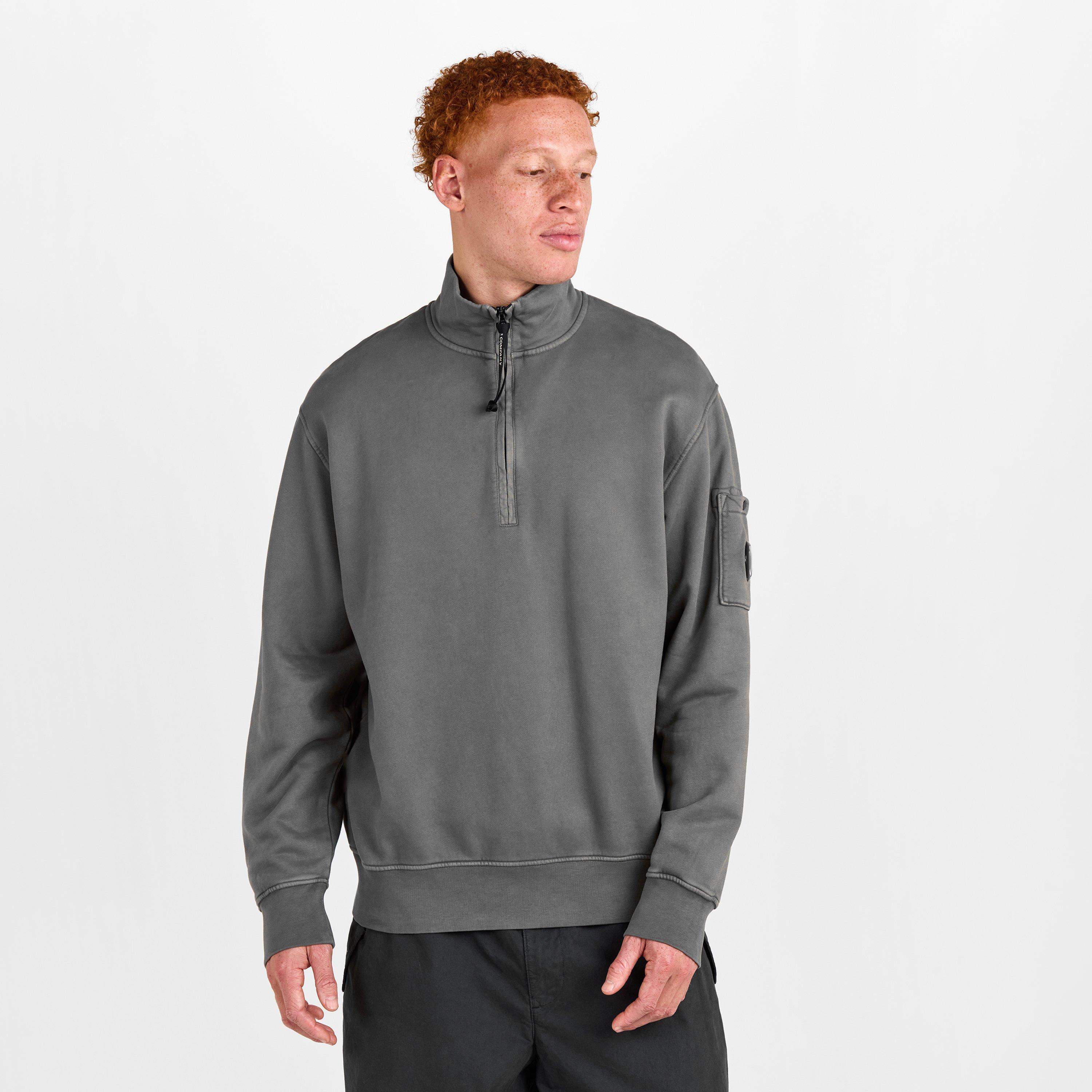 Gunmetal 921 - CP Company - CP half Zip Lens Swt Sn61 - 3