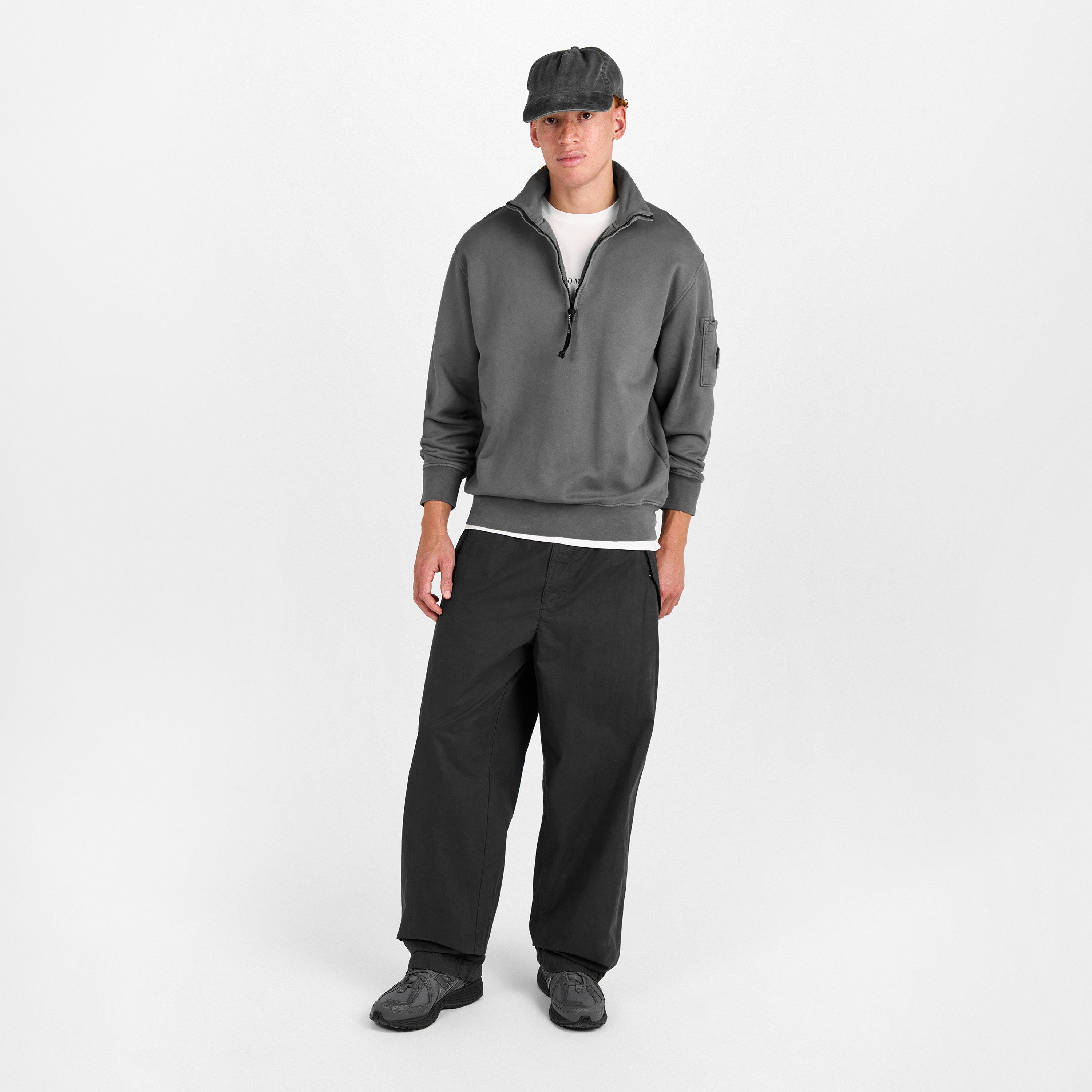 Gunmetal 921 - CP Company - CP half Zip Lens Swt Sn61 - 6