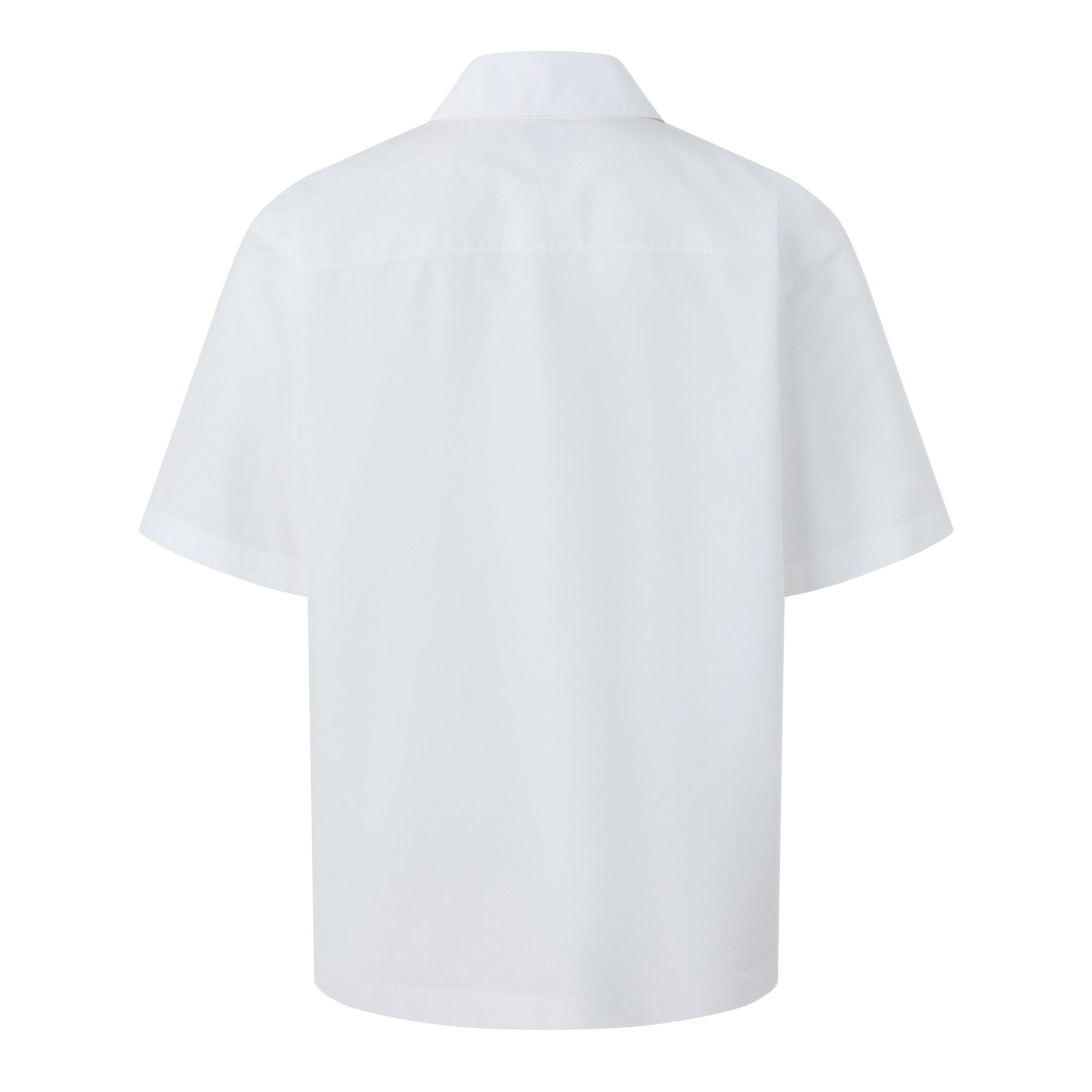 White - Bottega Veneta - Men's Short Sleeve Plain Shirt - 2