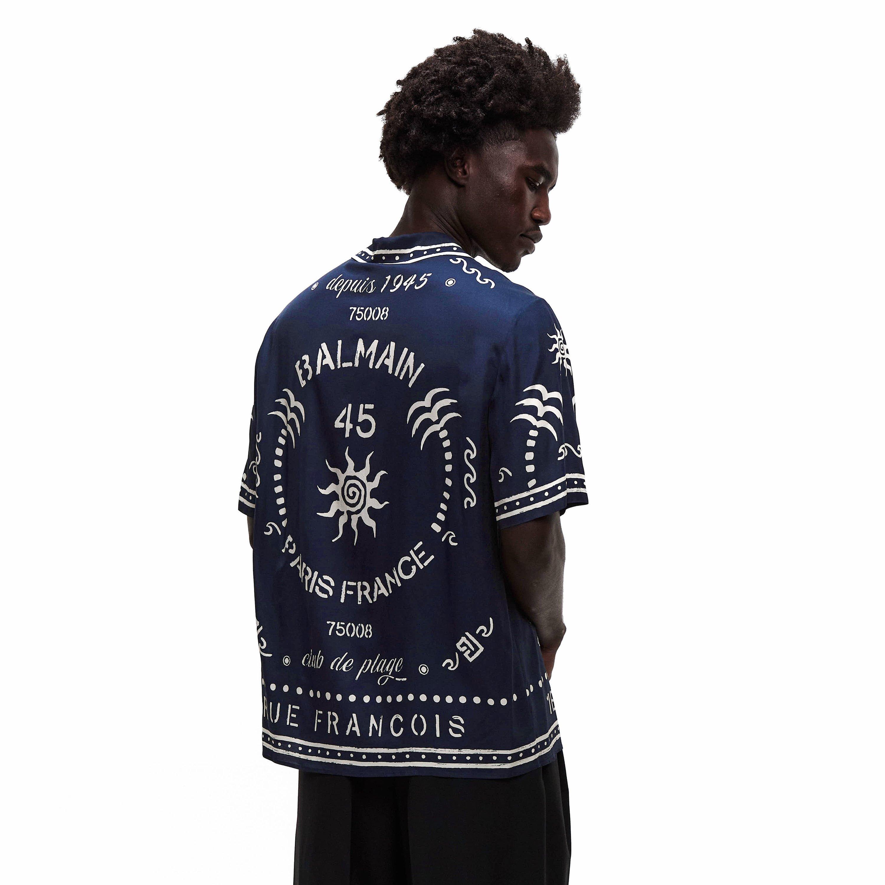 Navy - Balmain - Balmain PJ SS Sn62 - 4