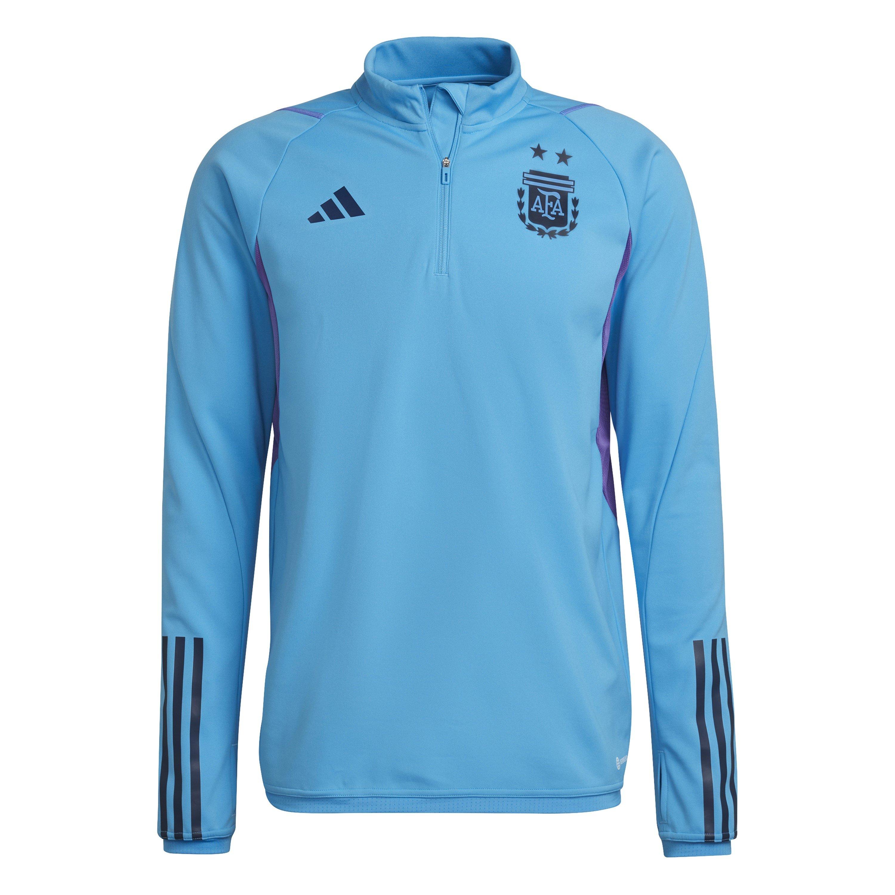 Adidas Men's Argentina Tracksuit Top 2022 - Pulse Blue - 2XL