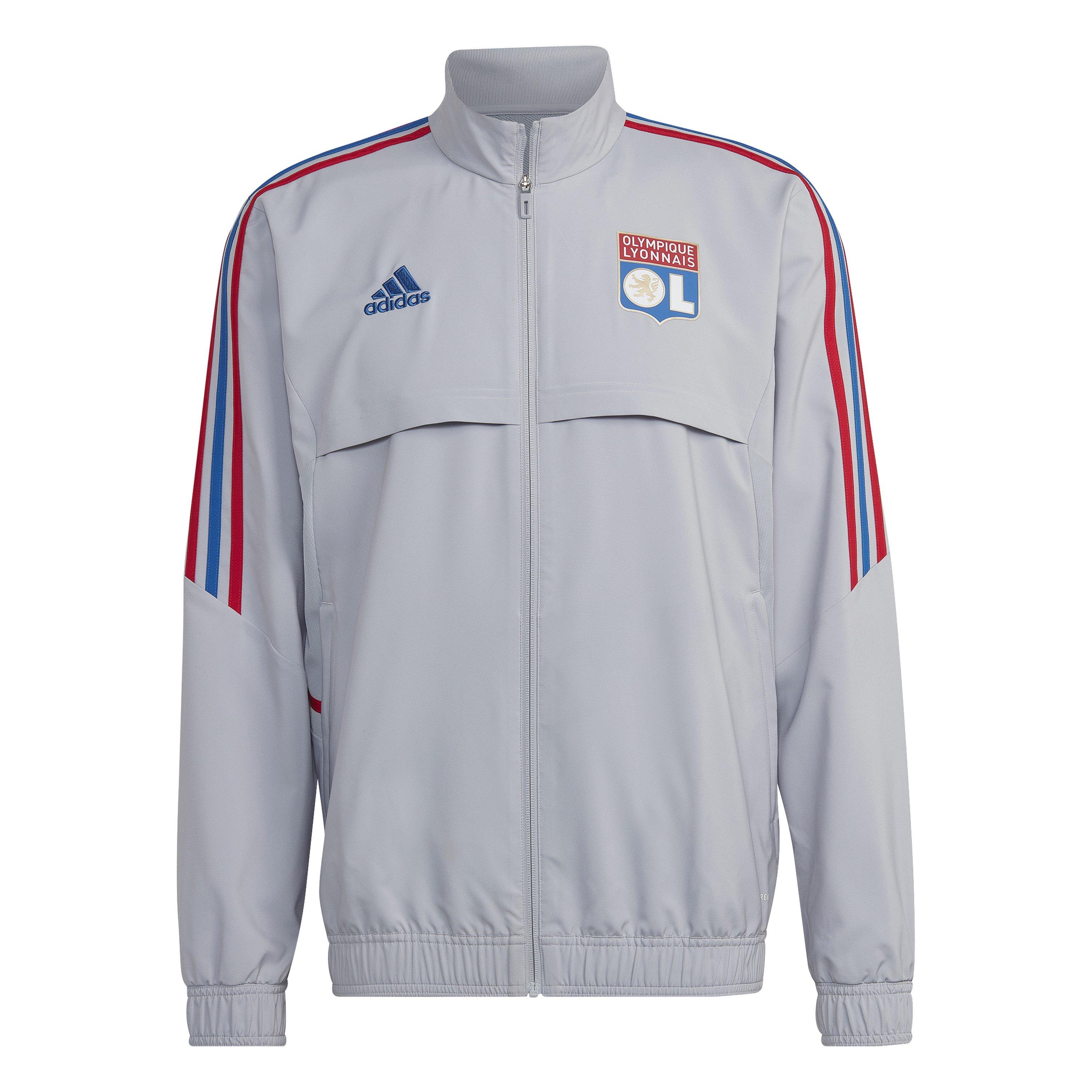 Adidas Men's Tracksuit Top - Halo Silver - XS