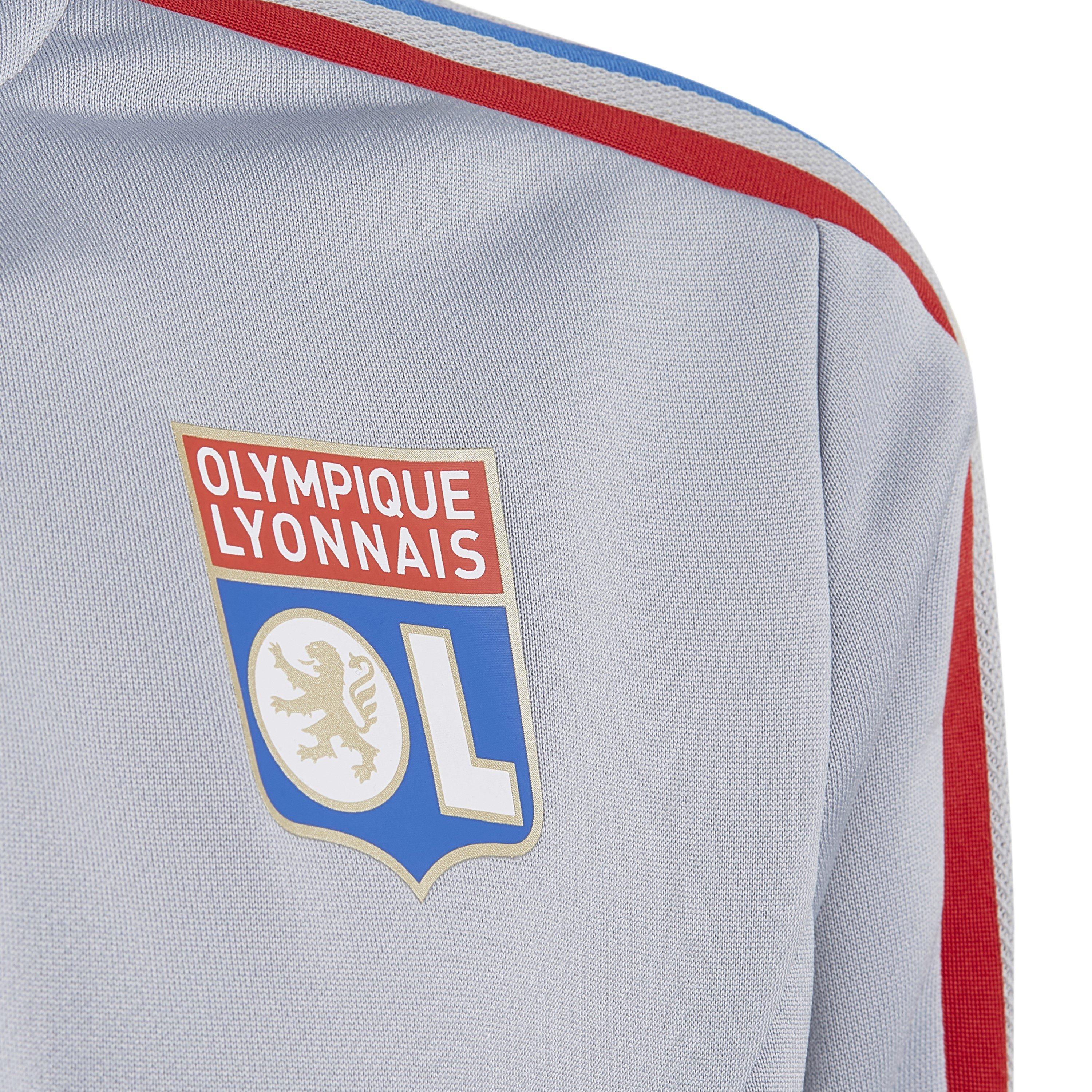 Halo Silver - adidas - adidas Olympique Lyonnais Training Top 2021 - 4