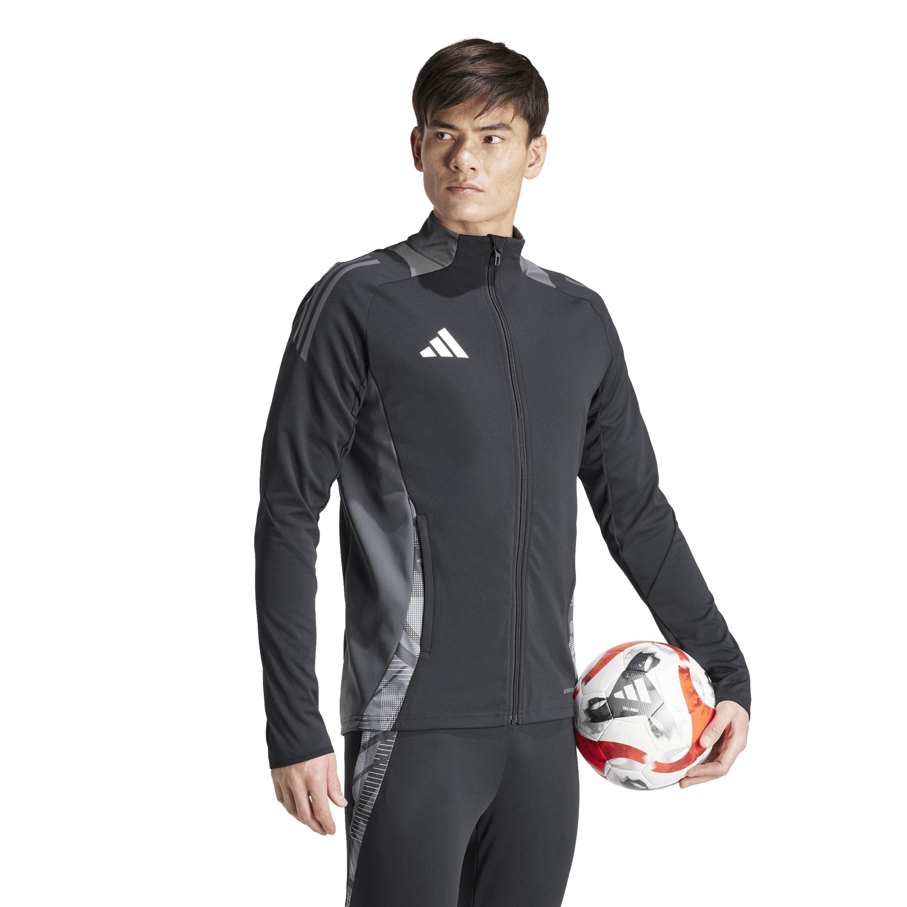 Crno/tamno sivo - adidas - Tiro24 C Tr Jkt Tracksuit Top Mens - 6