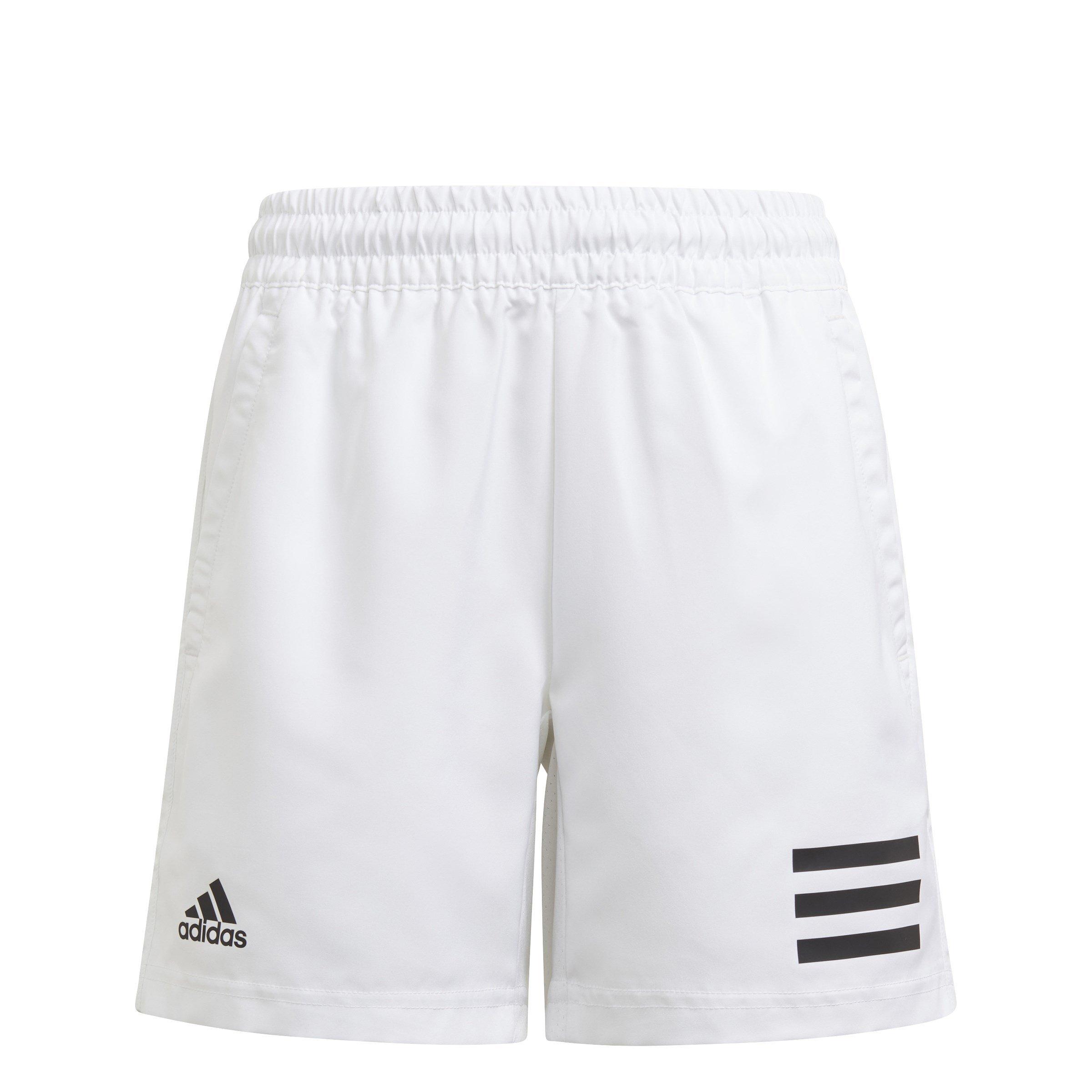 Hvid / Sort - adidas - Club Tennis 3-Stripes Shorts Kids - 1