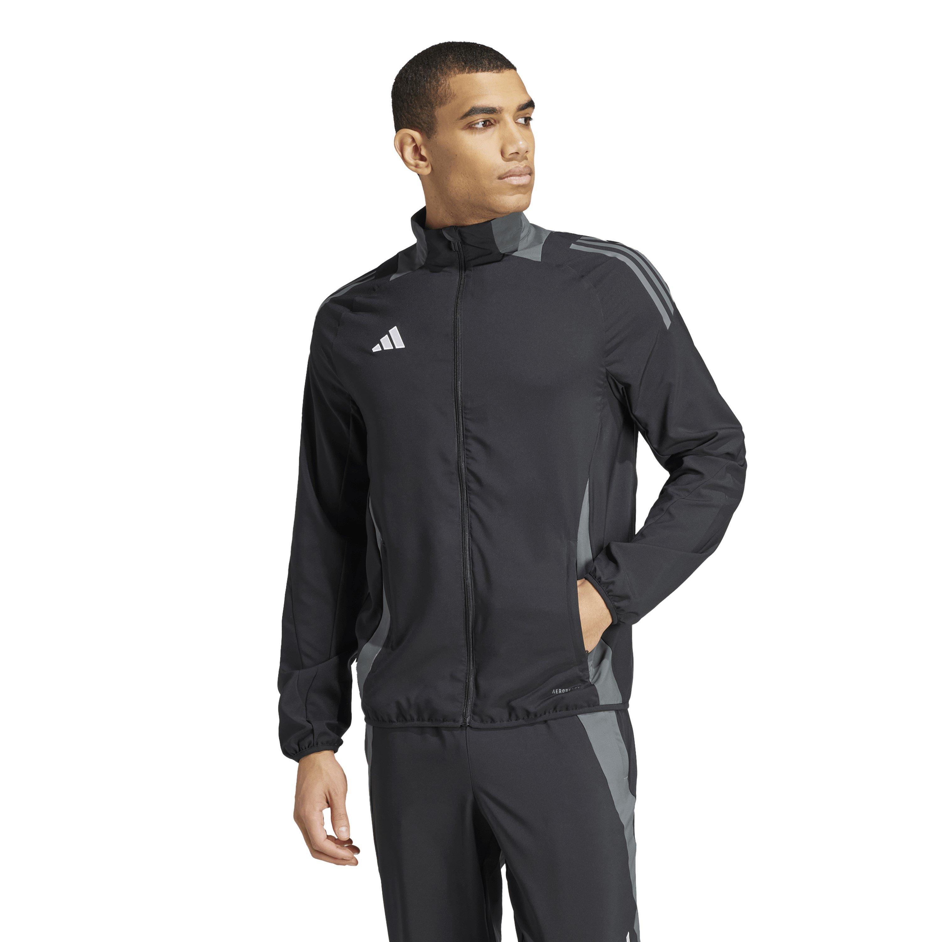 Black/Dark Grey - adidas - Tiro24 C Prejkt Tracksuit Top Mens - 2