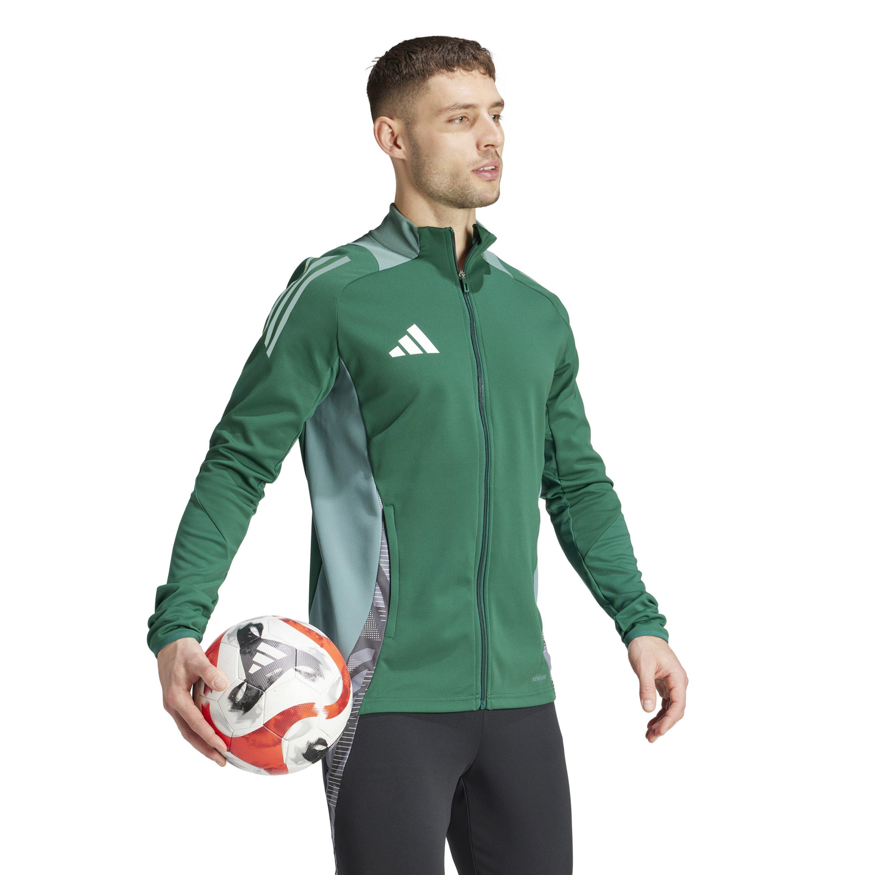 Dark Green - adidas - Tiro24 C Tr Jkt Tracksuit Top Mens - 6