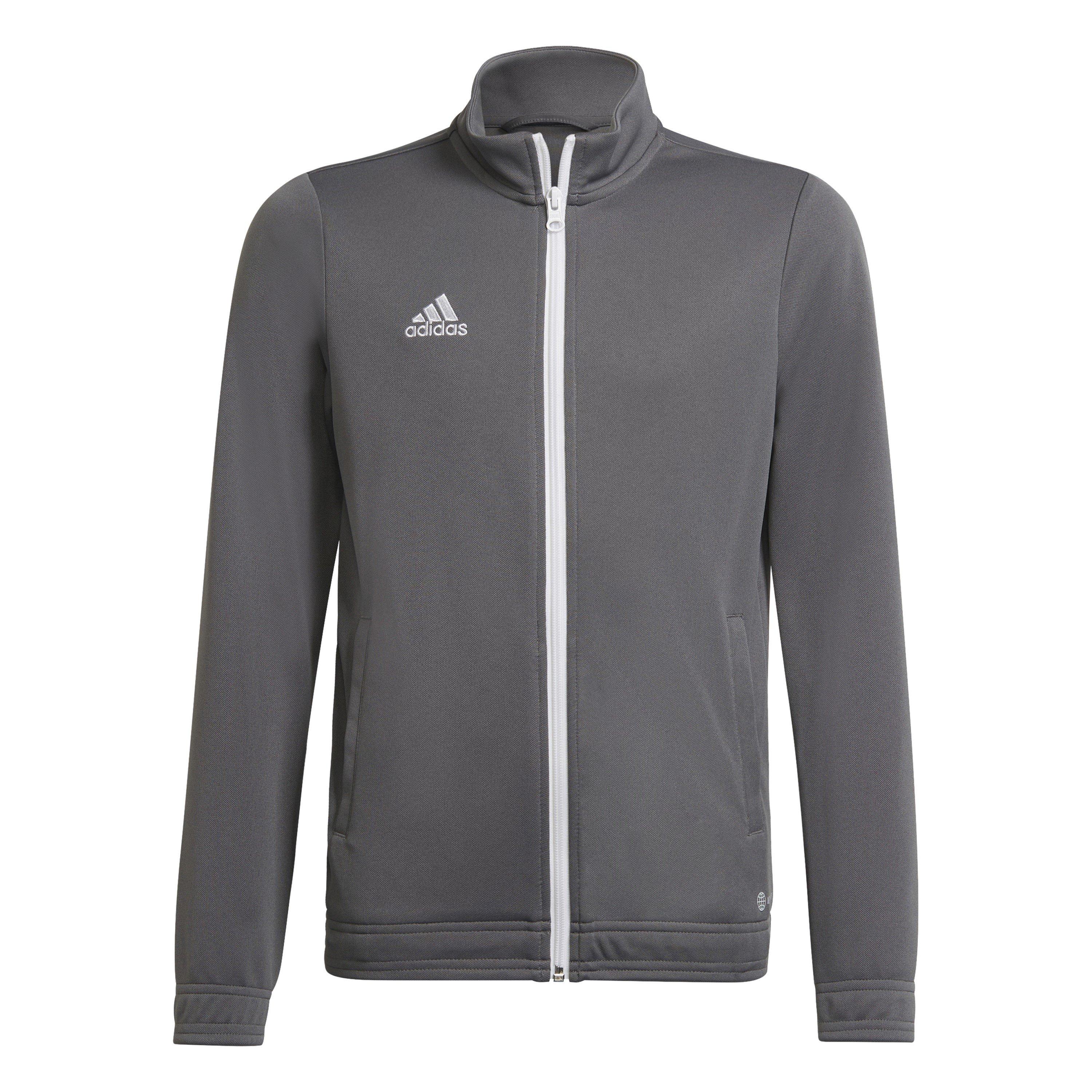 Adidas  Kids ' Tracksuit Top - Grey Four - 11-12 Years