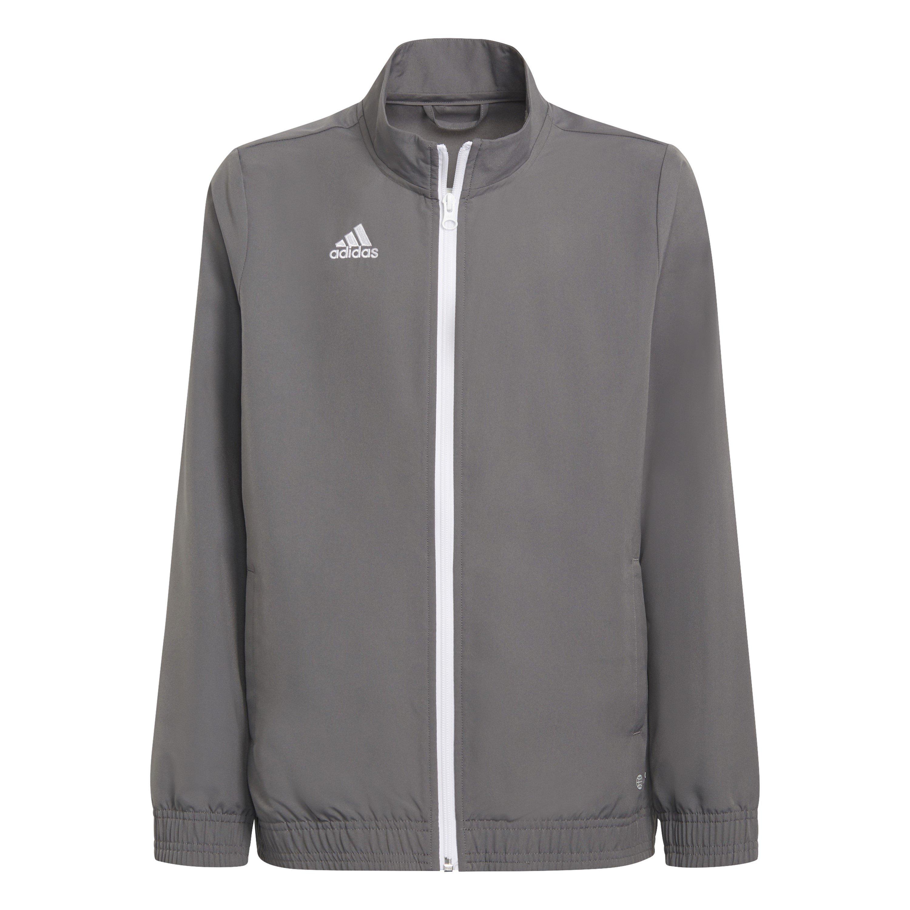 Adidas  Kids ' Tracksuit Top - Grey Four - 11-12 Years