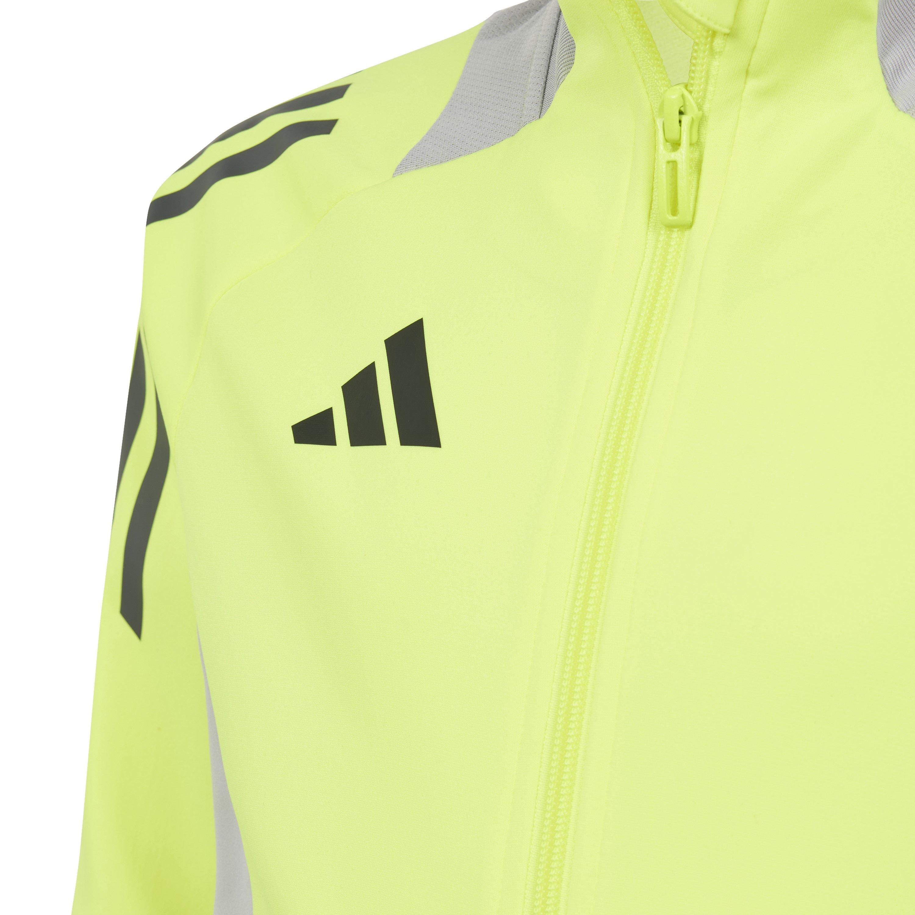 Solar Yellow - adidas - Unisex Kids' Tiro24 Tracksuit Top - 3