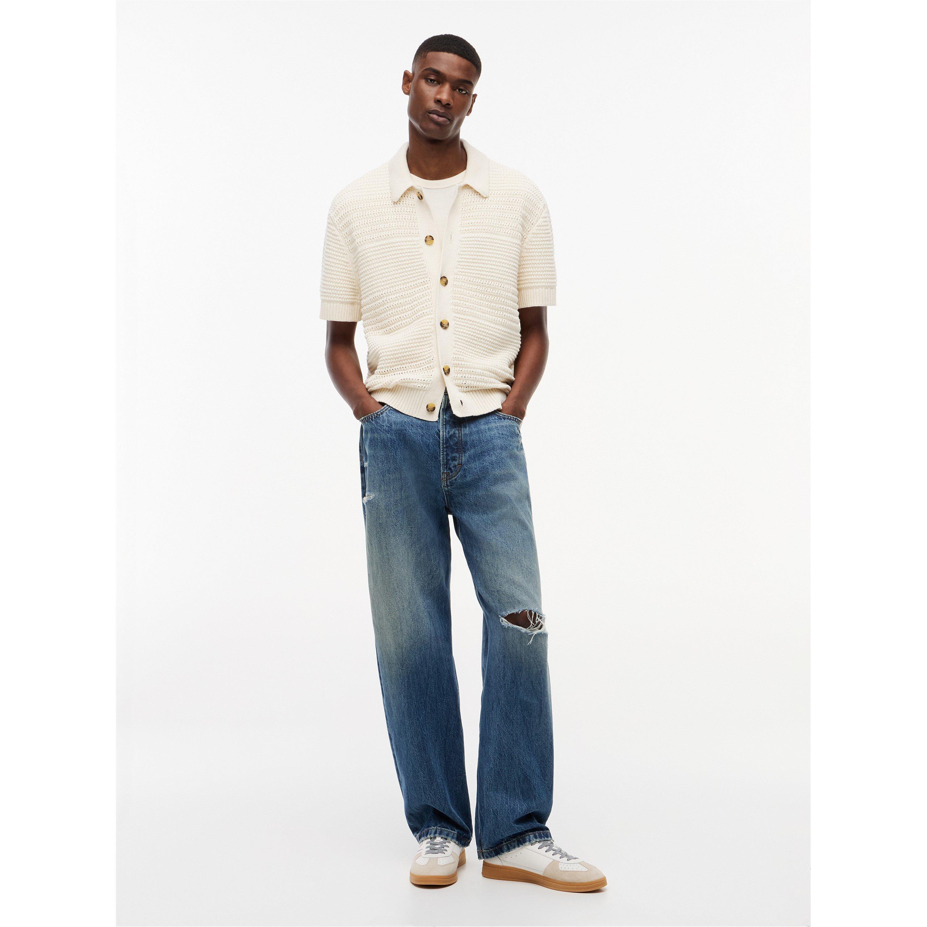 Calico - Tommy Jeans - Men's Patterned Short Sleeve Shirt - 3