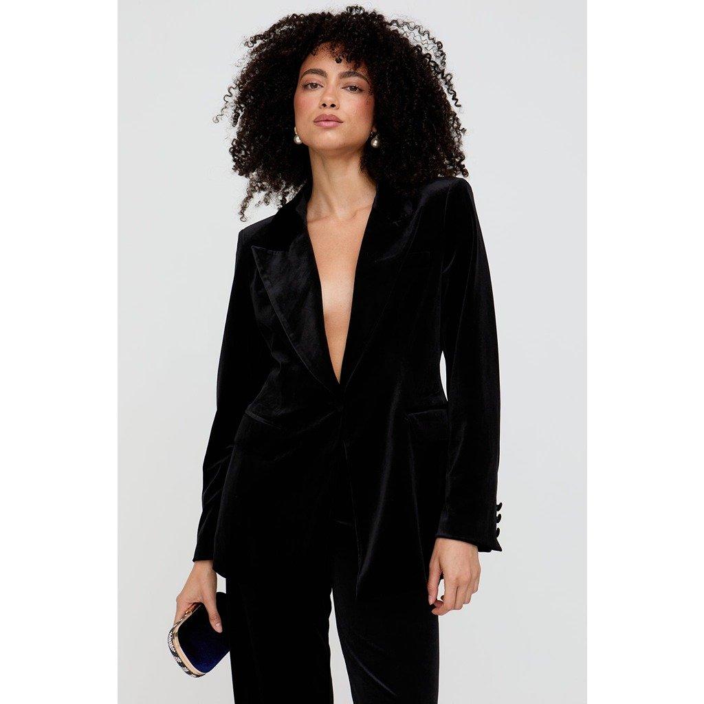 Black - Lily and Lionel - Women's Valerie Blazer - 1