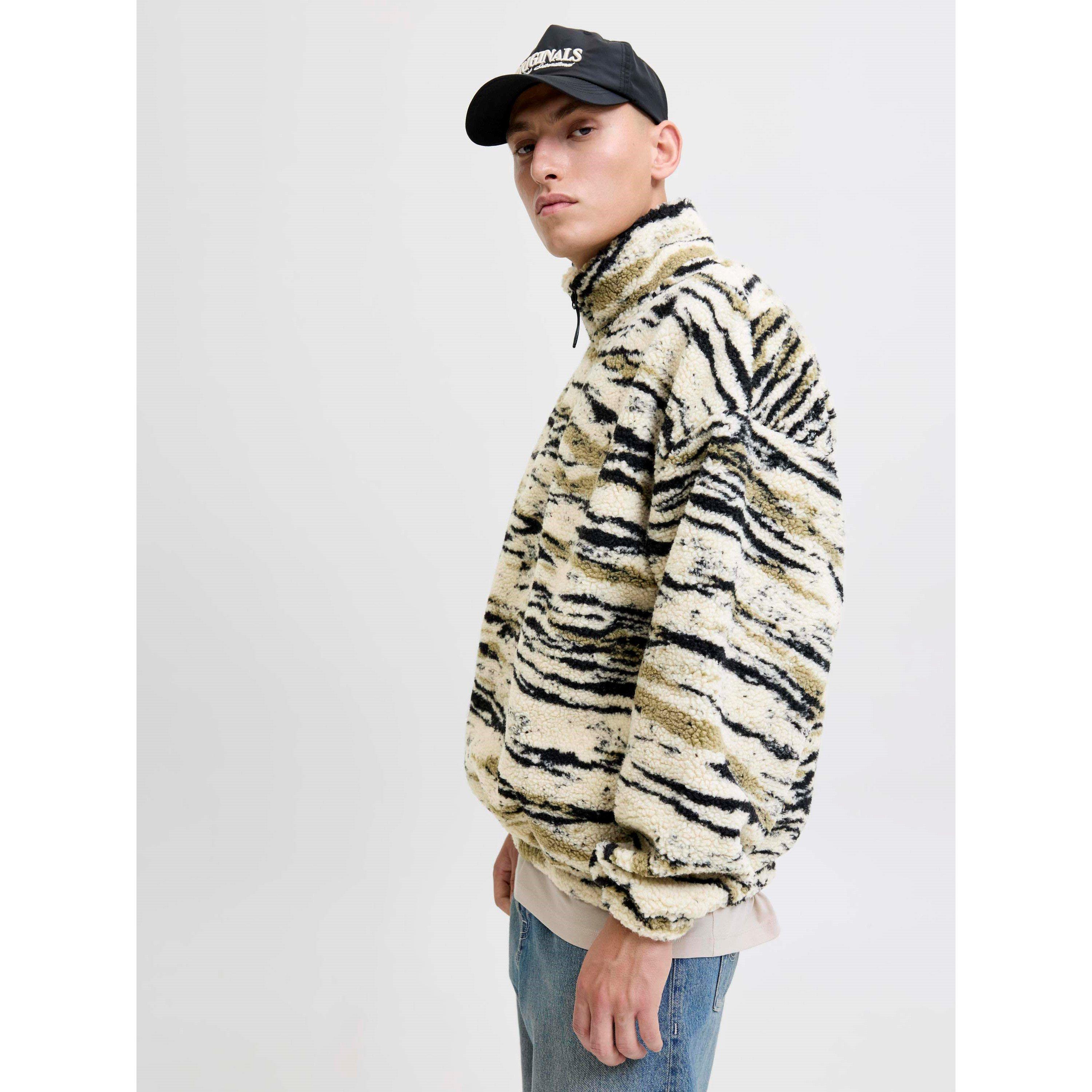 Porridge (or Flocons d'avoine) - Jack and Jones - Skin Teddy Half Zip Top Mens - 6