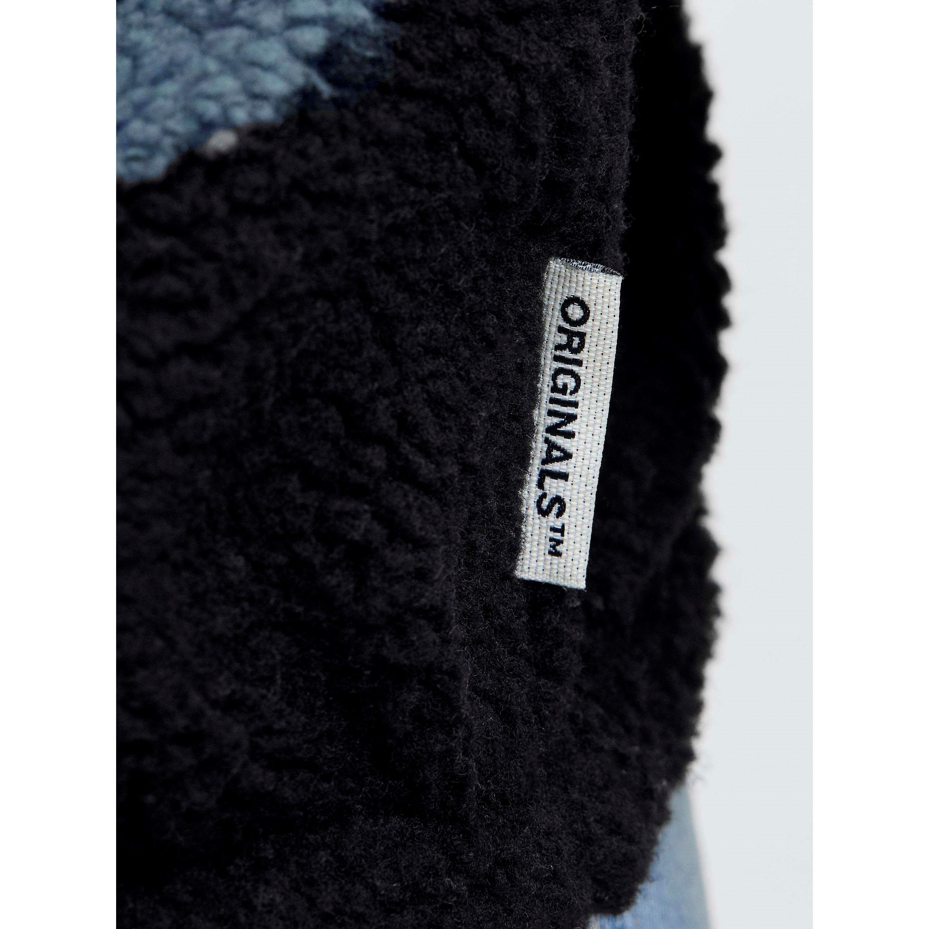 Mont noir - Jack and Jones - Bear Mountain Teddy Half Zip Top Mens - 5