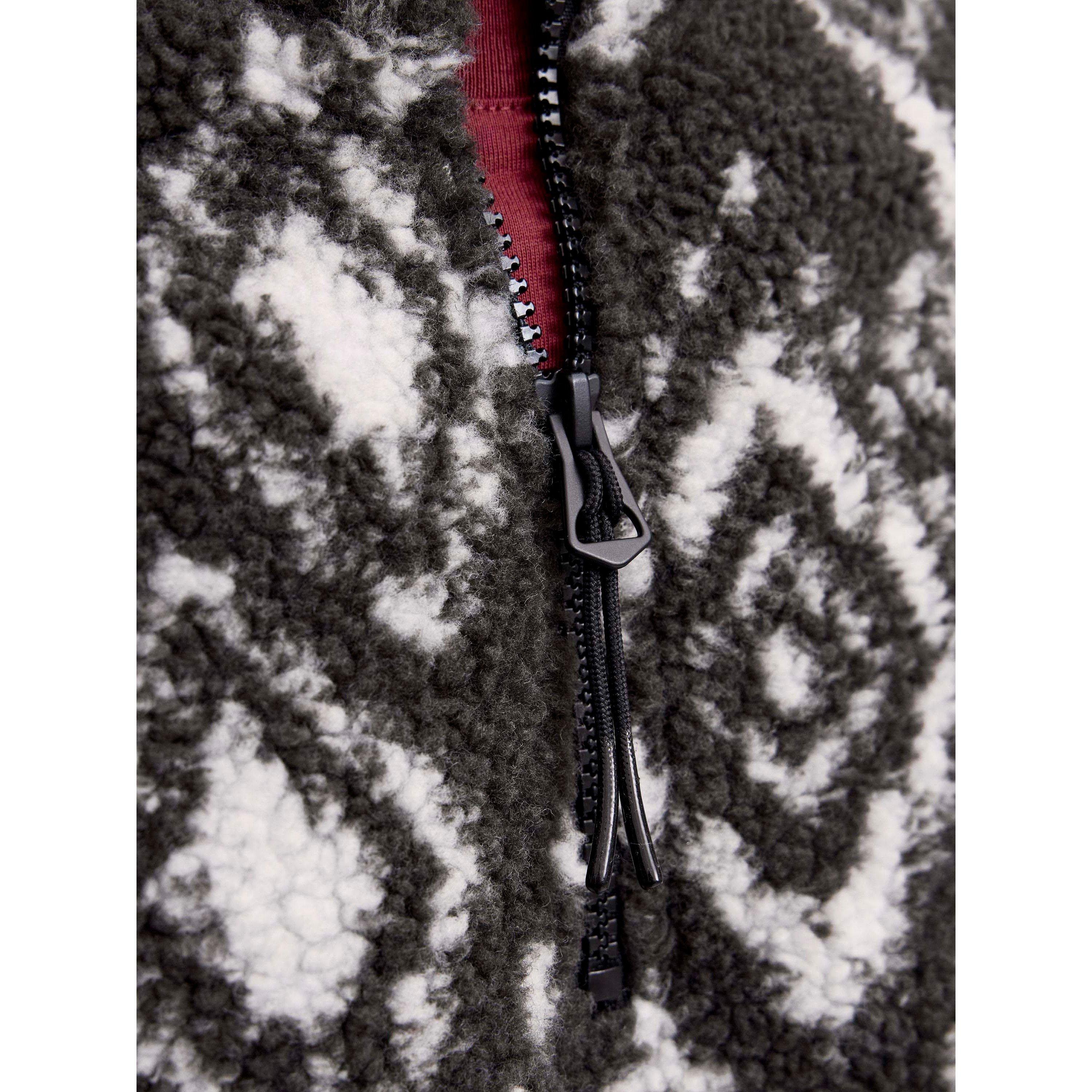 Asphalte - Jack and Jones - Paddy Teddy Half Zip Top Mens - 6