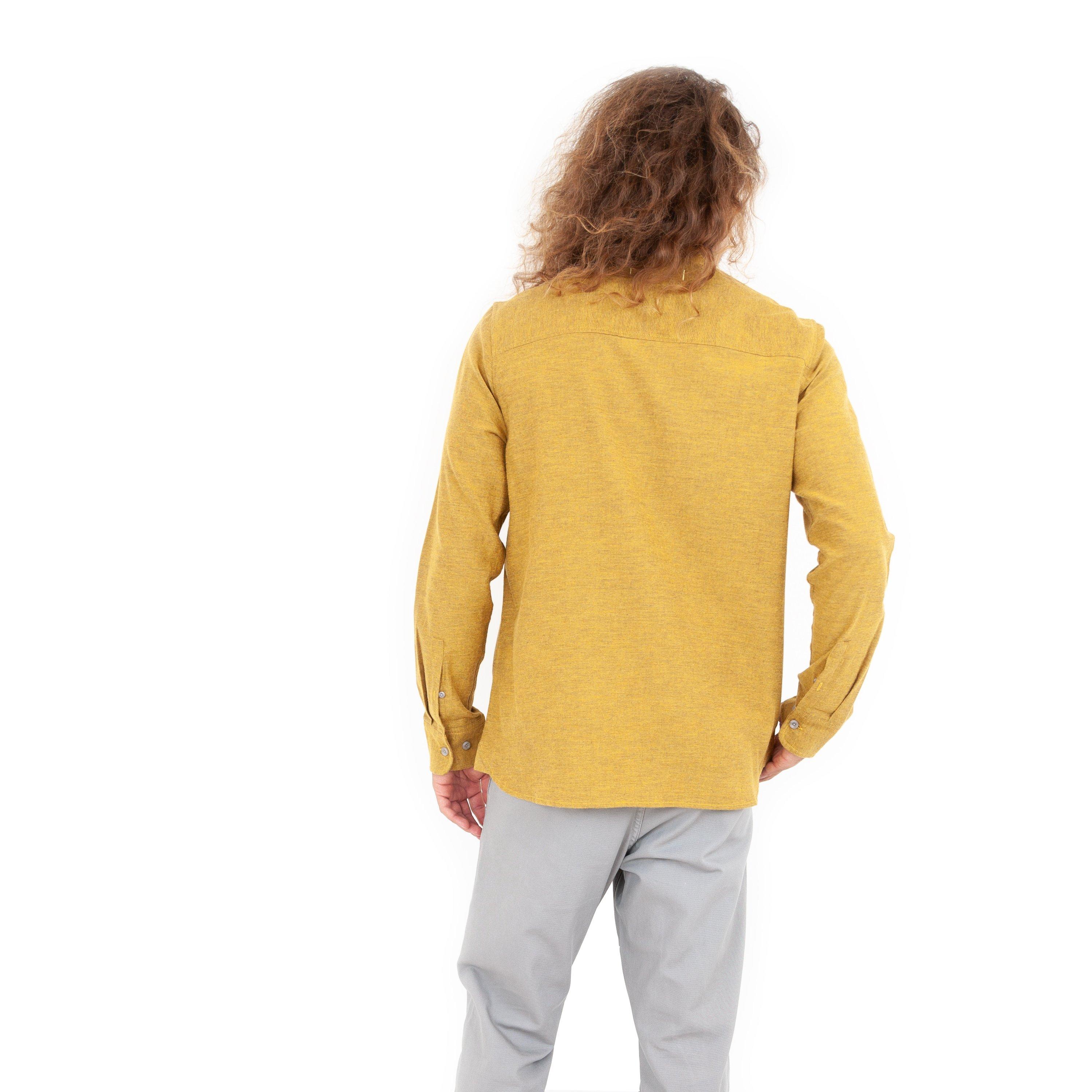 Dijon - Roamers and Seekers - Men's Willow Long Sleeve Plain Shirt - 4