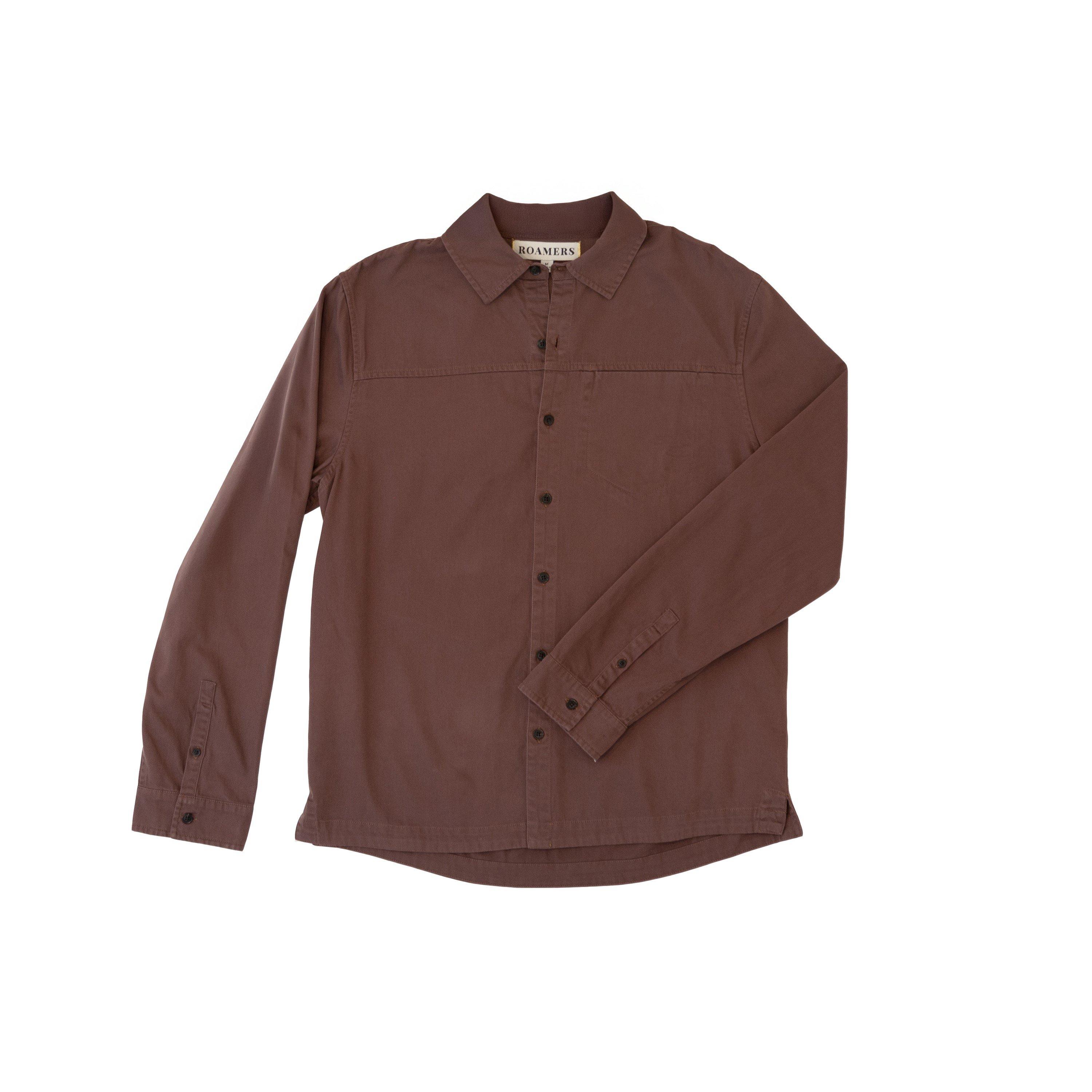 мъжко 's Plaskett Long Sleeve Plain Shirt