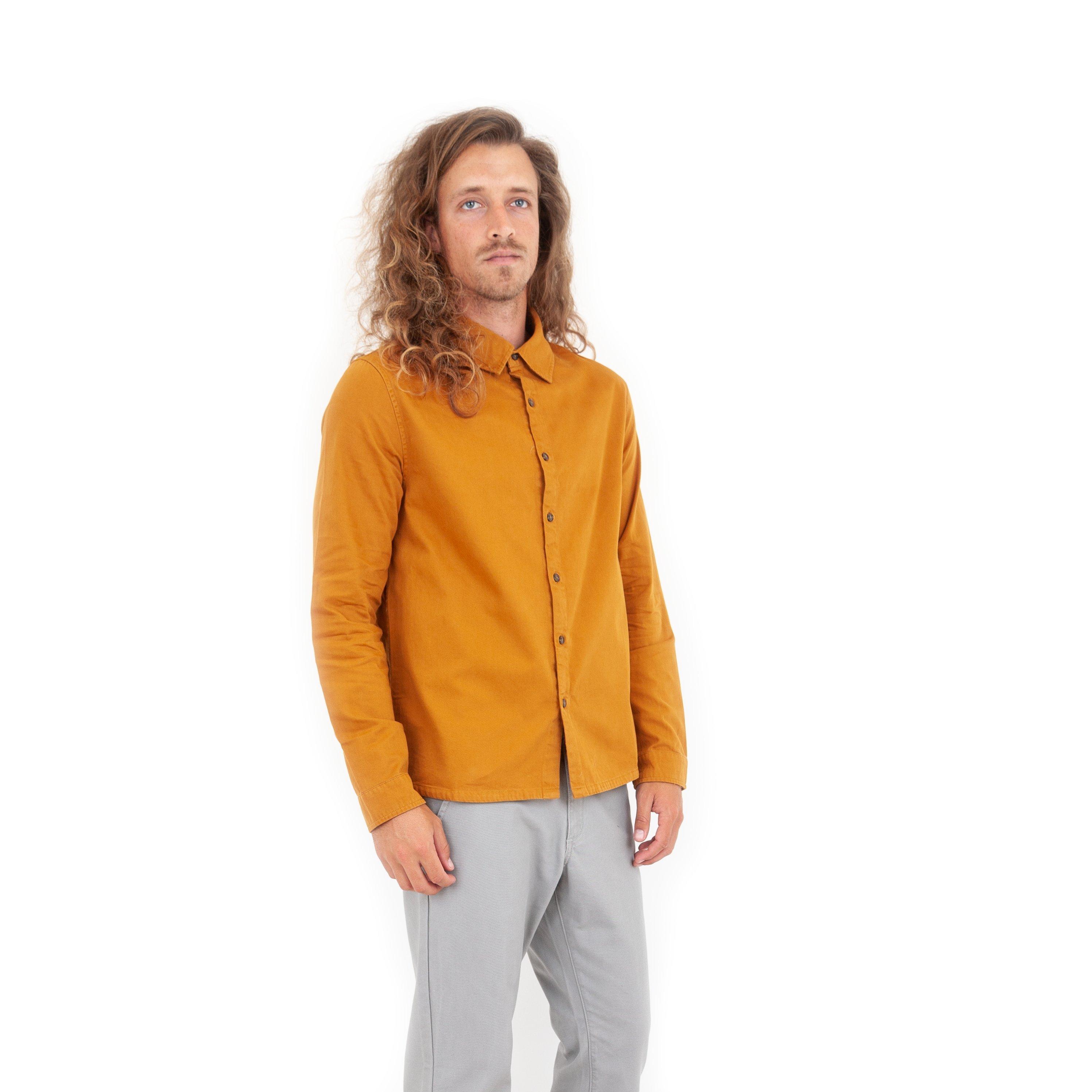 Dijon - Roamers and Seekers - Men's Plaskett Long Sleeve Plain Shirt - 2