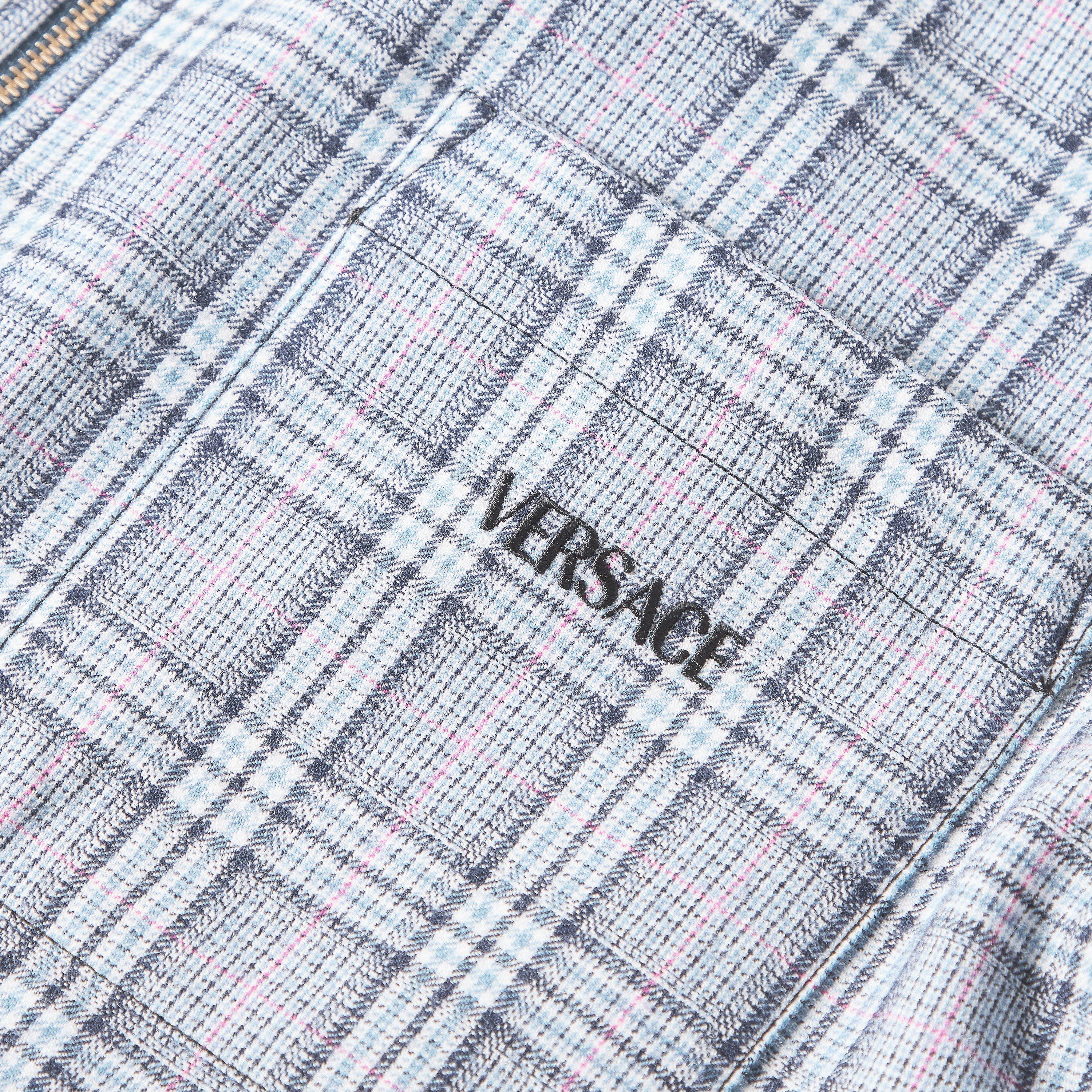 Midnight Blue - Versace - Men's Long Sleeve Patterned Shirt - 5