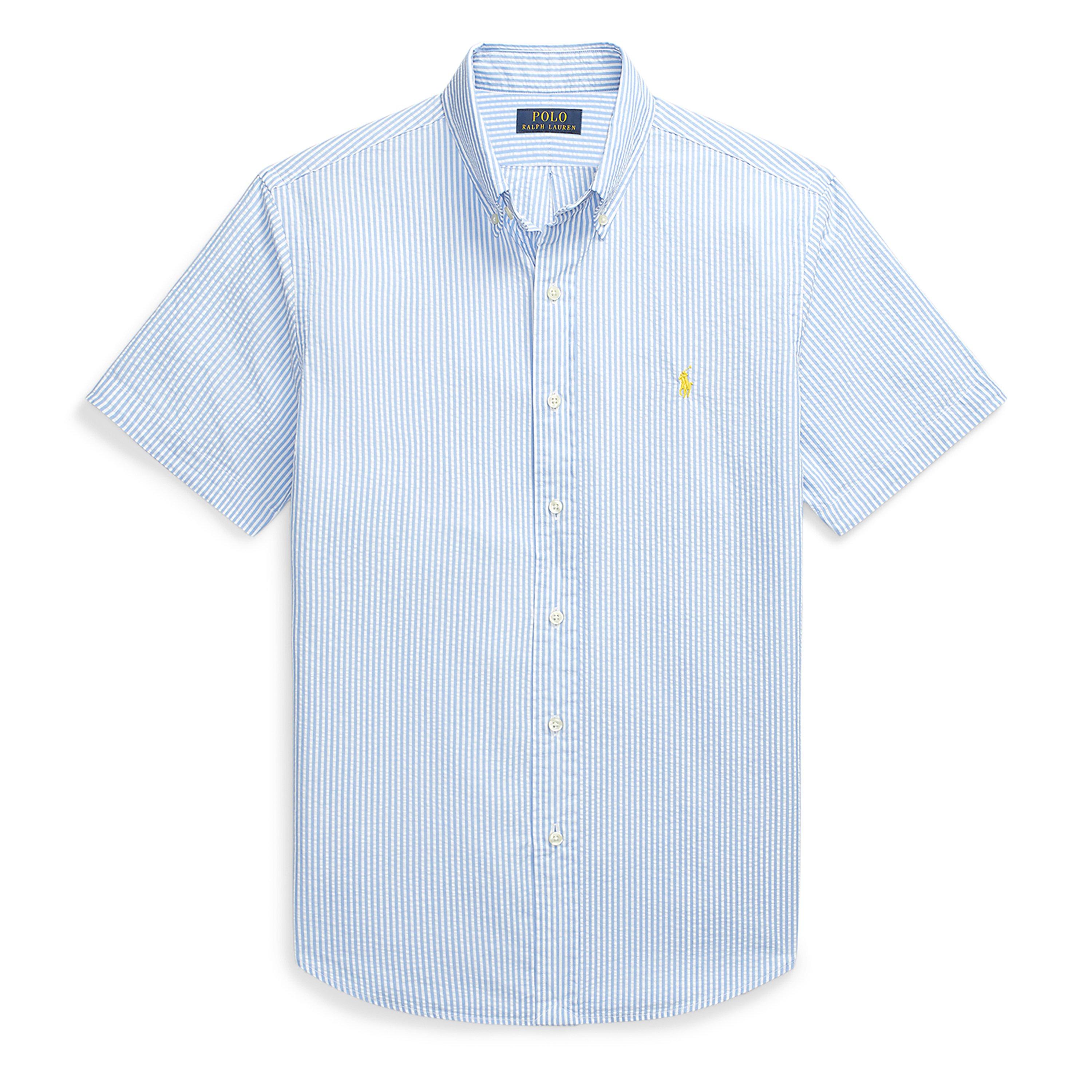 Polo Ralph Lauren Striped Seersucker Short-Sleeve Shirt
