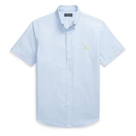 Polo Ralph Lauren Striped Seersucker Short Sleeve Shirt