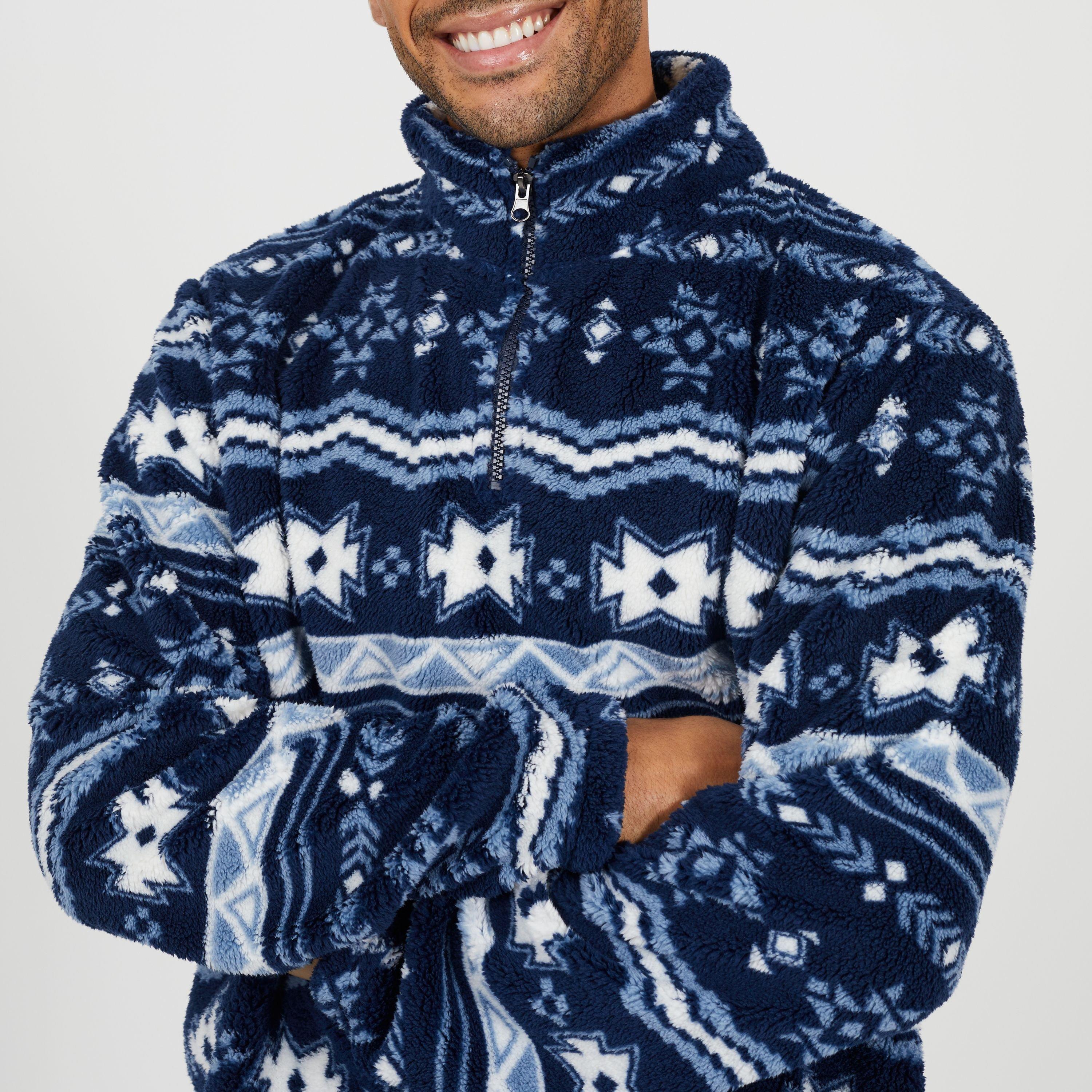 Marine/Multi - Brave Soul - Quarter Zip Sn62 - 3